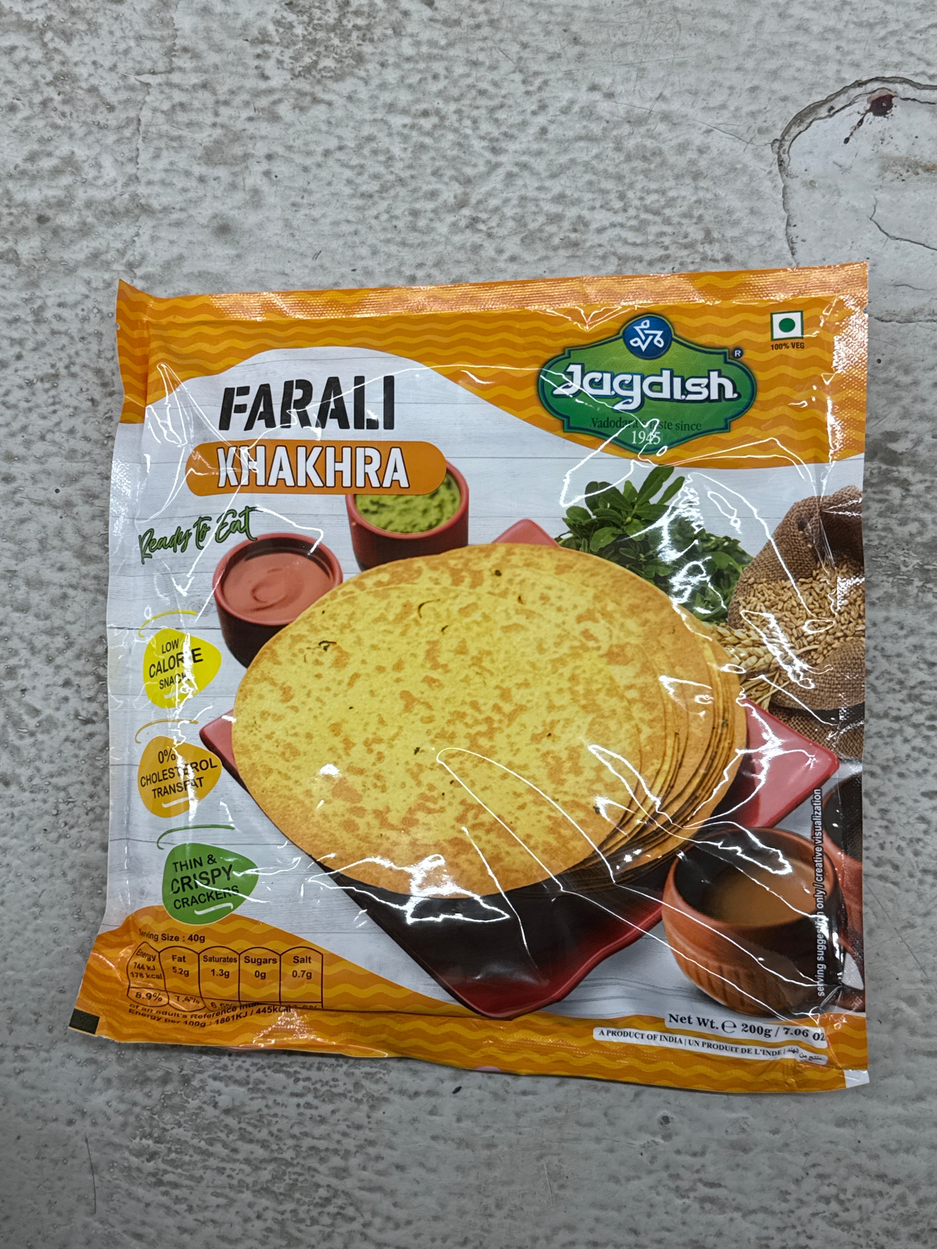 Jagdish farali khakhra