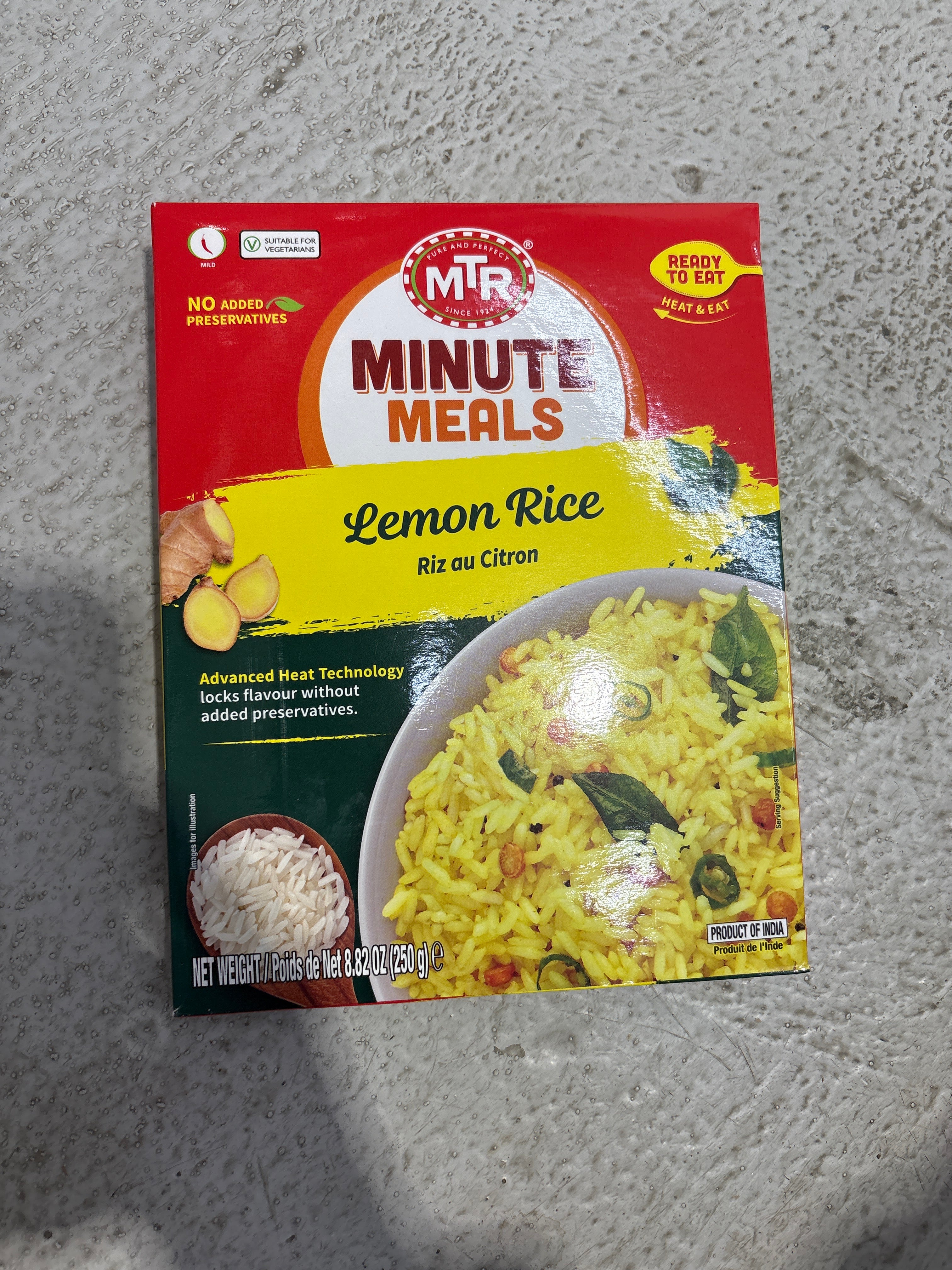 MTR lemon rice