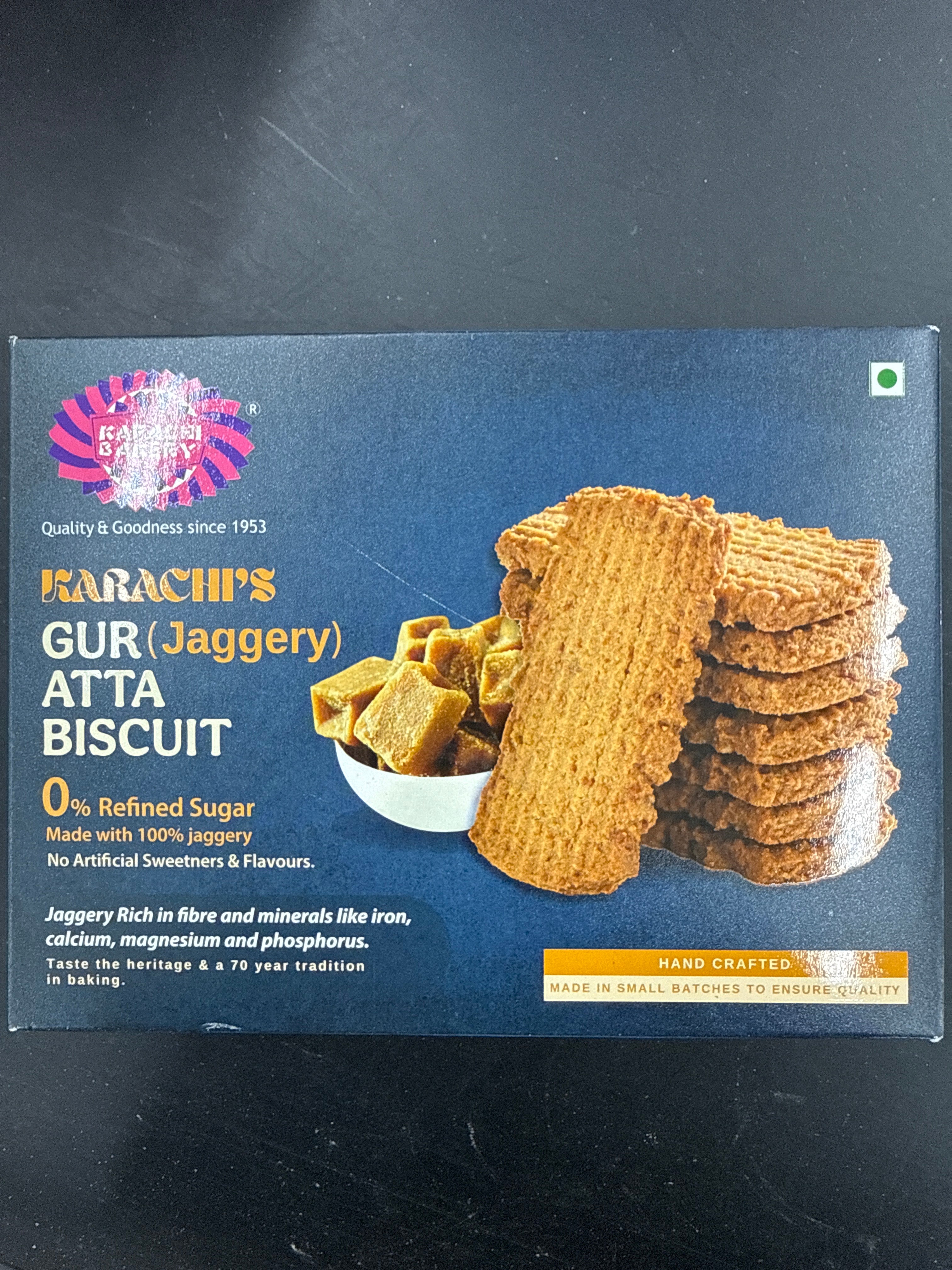 KARACHIS GUR ATTA BISCUITS