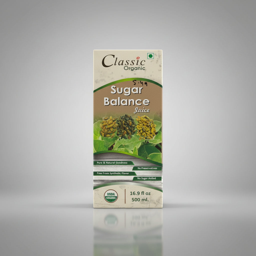 Classic organic sugarcane juice