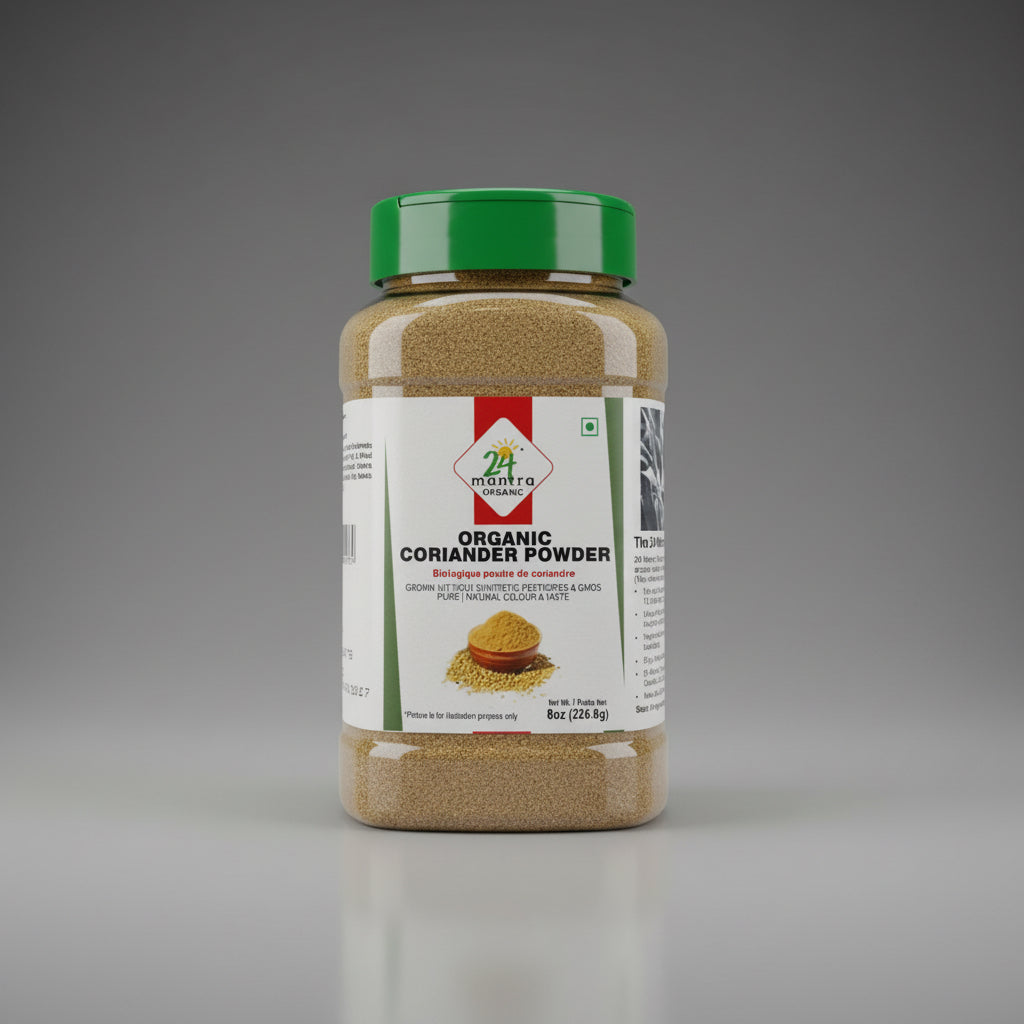24 mantra organic coriander powder