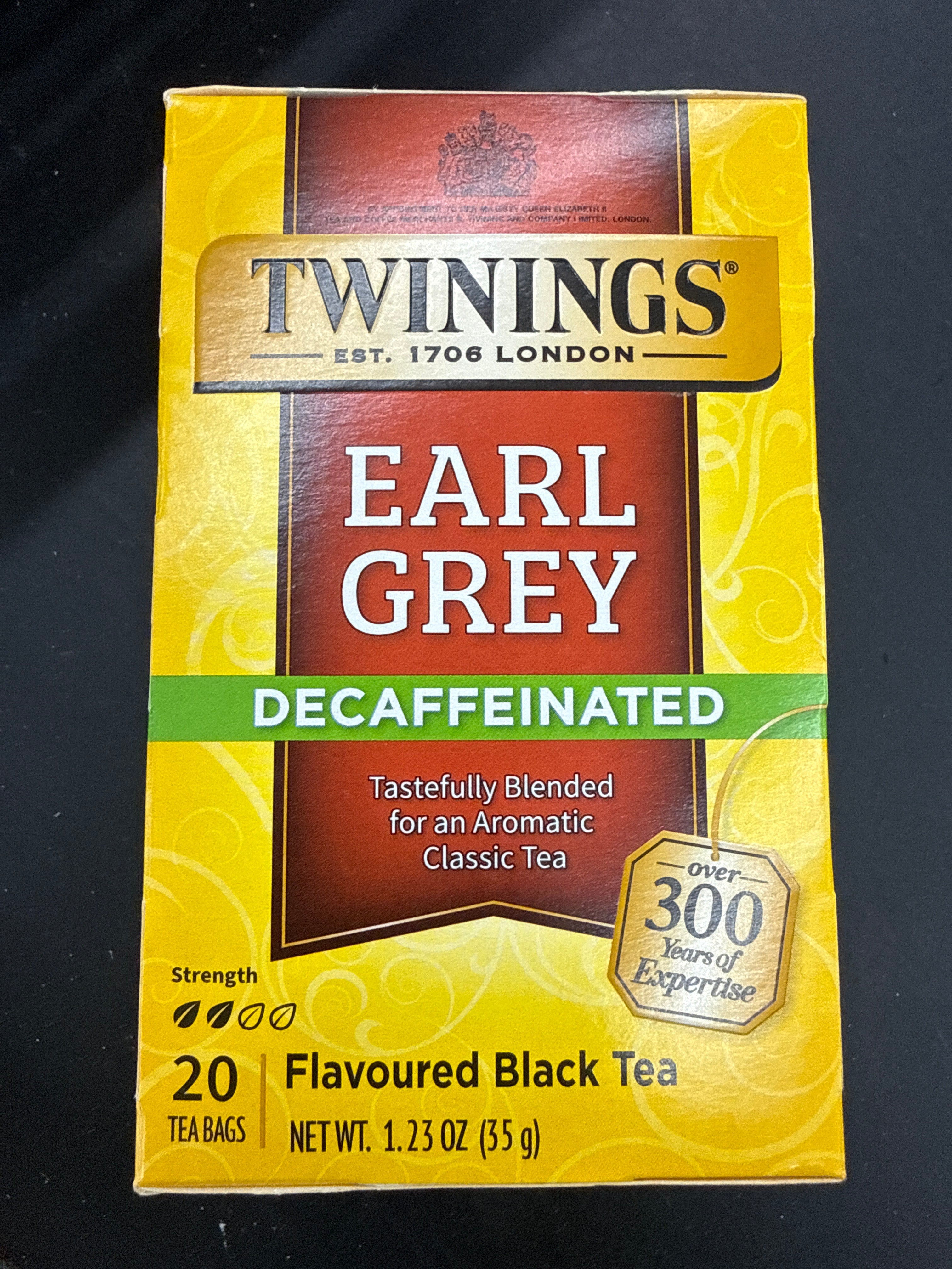 TWININGS EARLY GRAY DECAFFEINATED