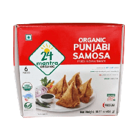 24 Mantra Organic Punjabi Samosa 6 pieces