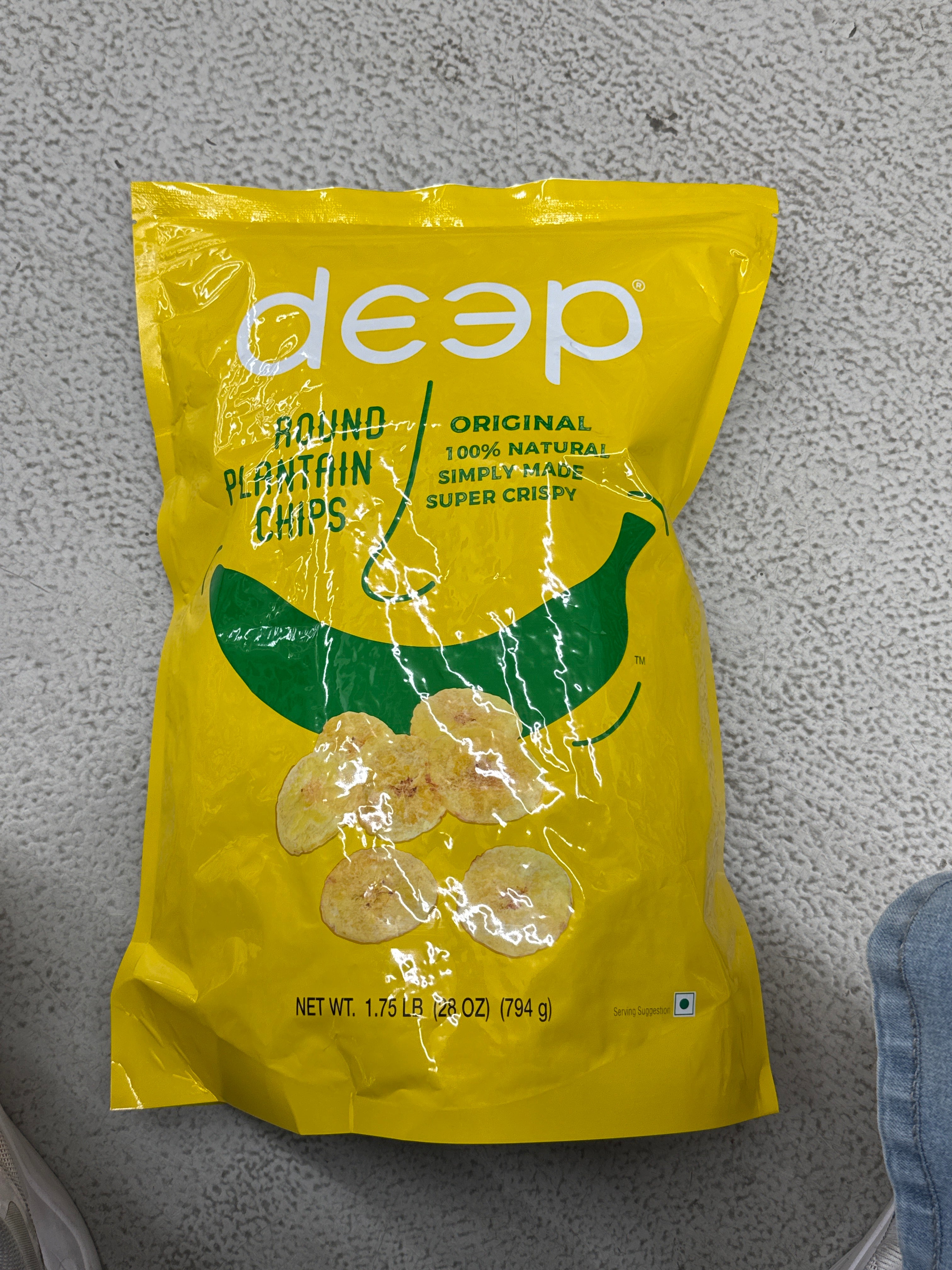 Deep Round Plantain Chips (Original)