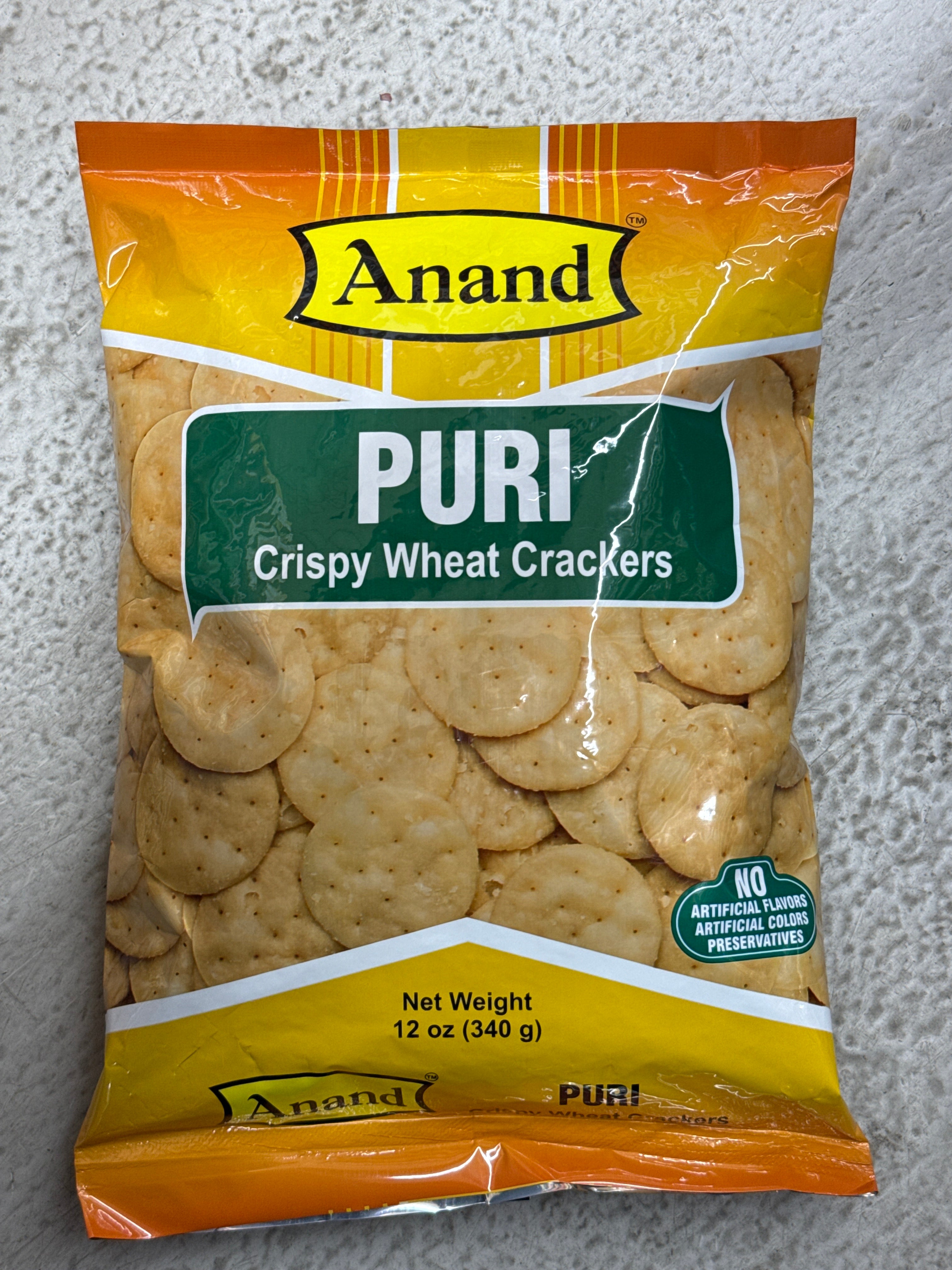 Anand Puri (Crispy Wheat Crackers)