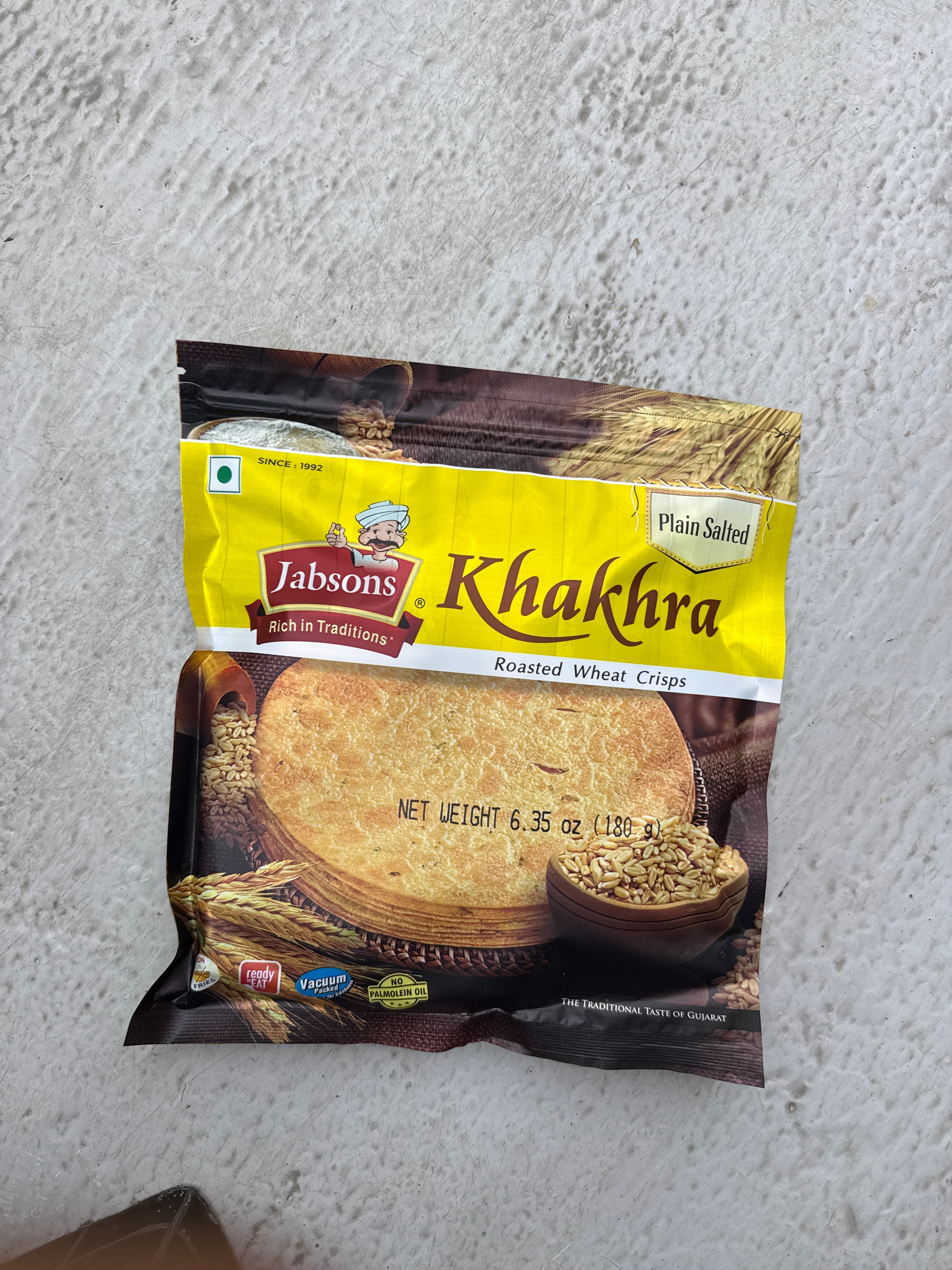 Jabsons Plain Salted Khakhra