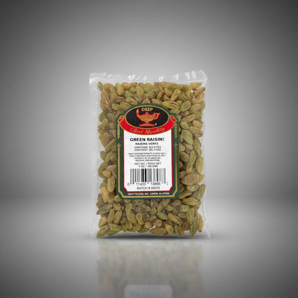 Deep Green Raisins