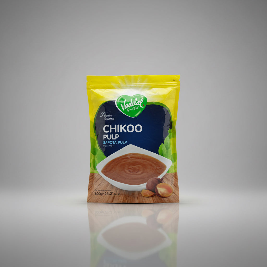 Vadilal Chikoo Pulp
