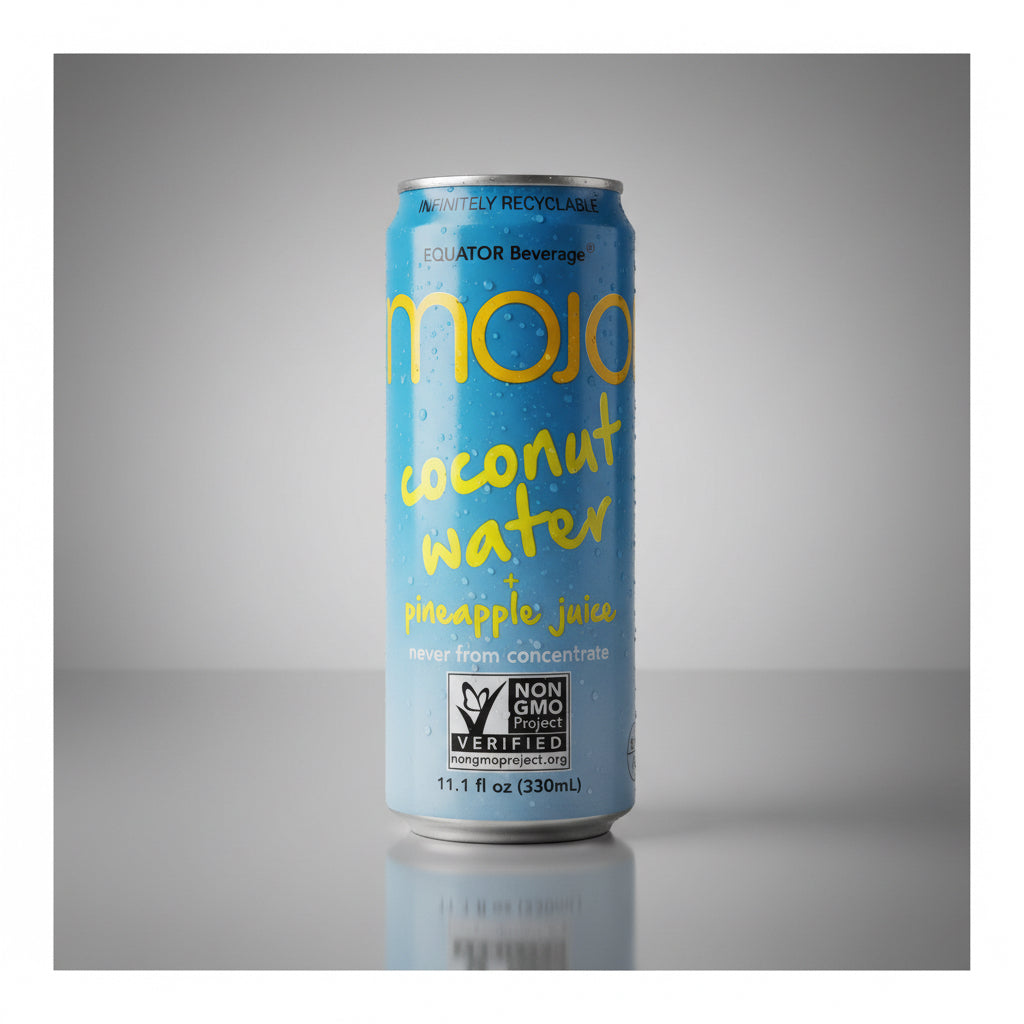 MOJO COCONUT WATER PINEAPPLE JUICE