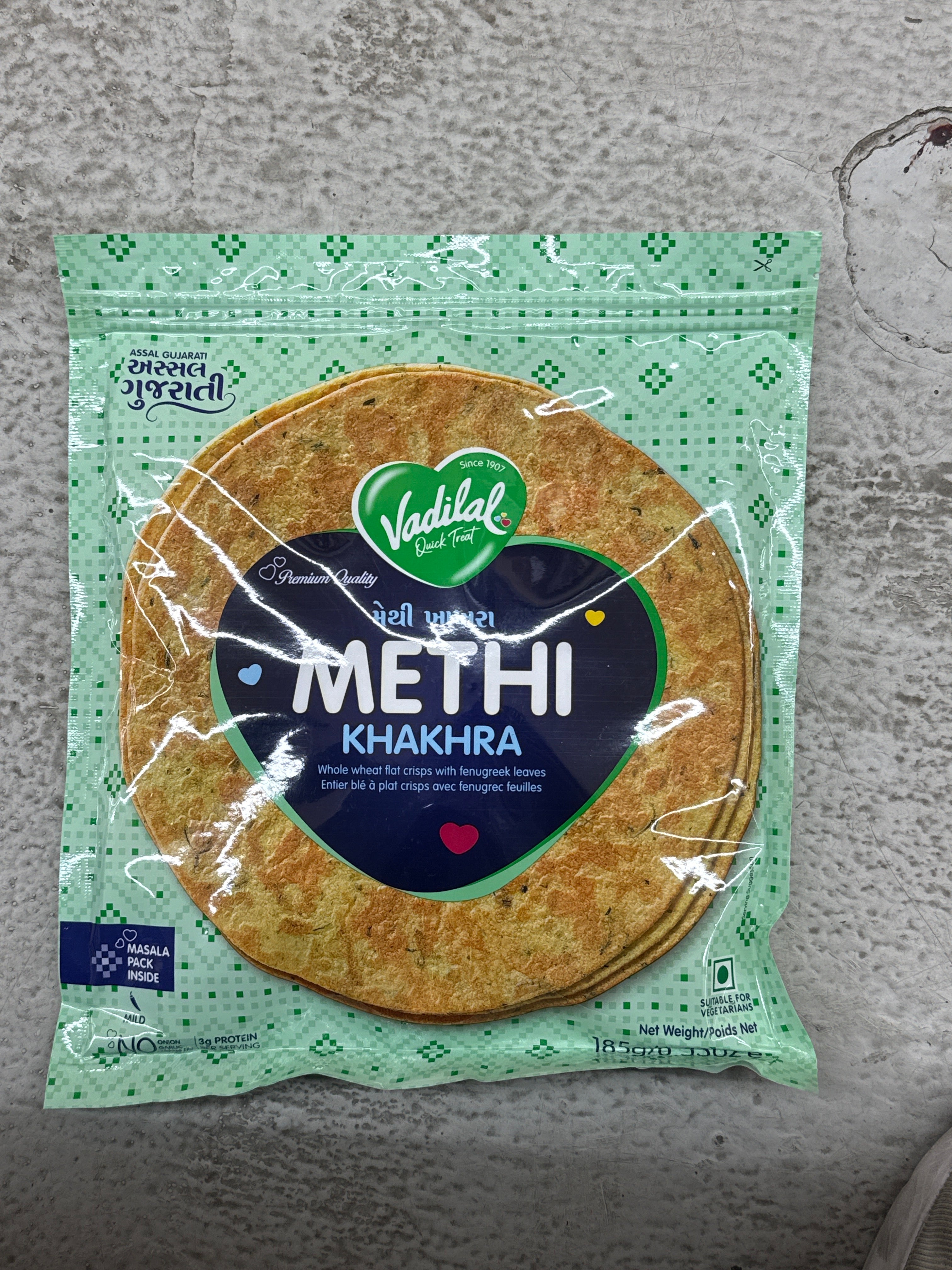 Vadilal Methi Khakhra