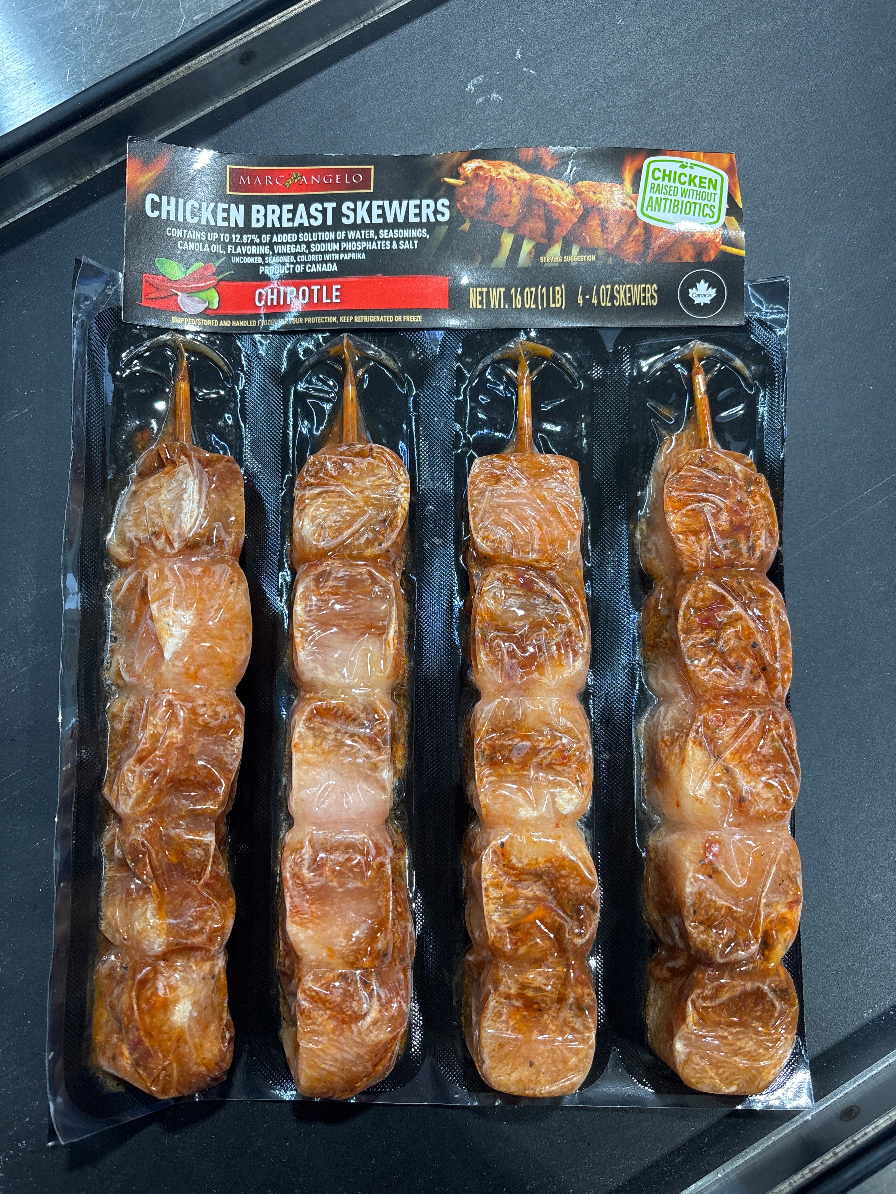 Marc Angelo Chicken Breast Skewers - 4 pcs