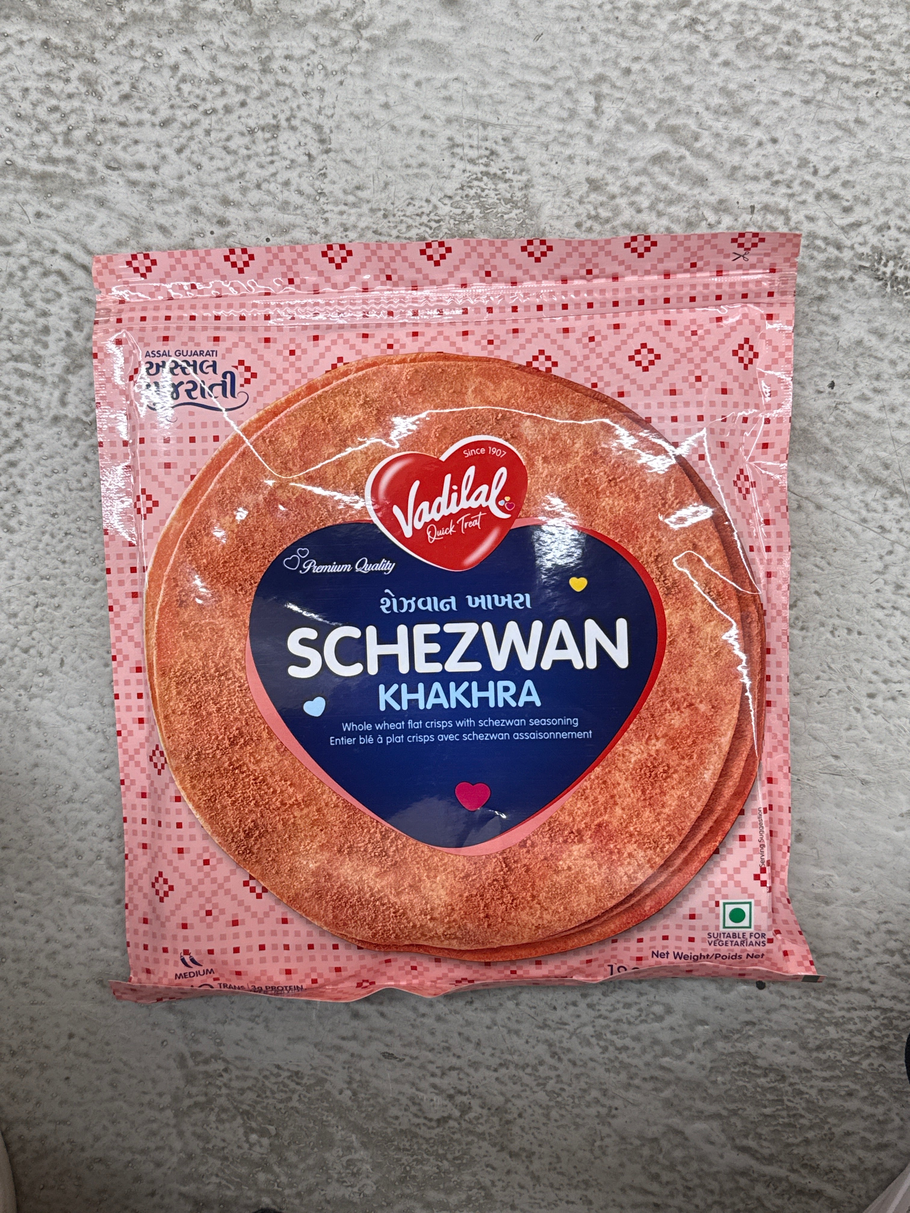 Vadilal Schezwan Khakhra