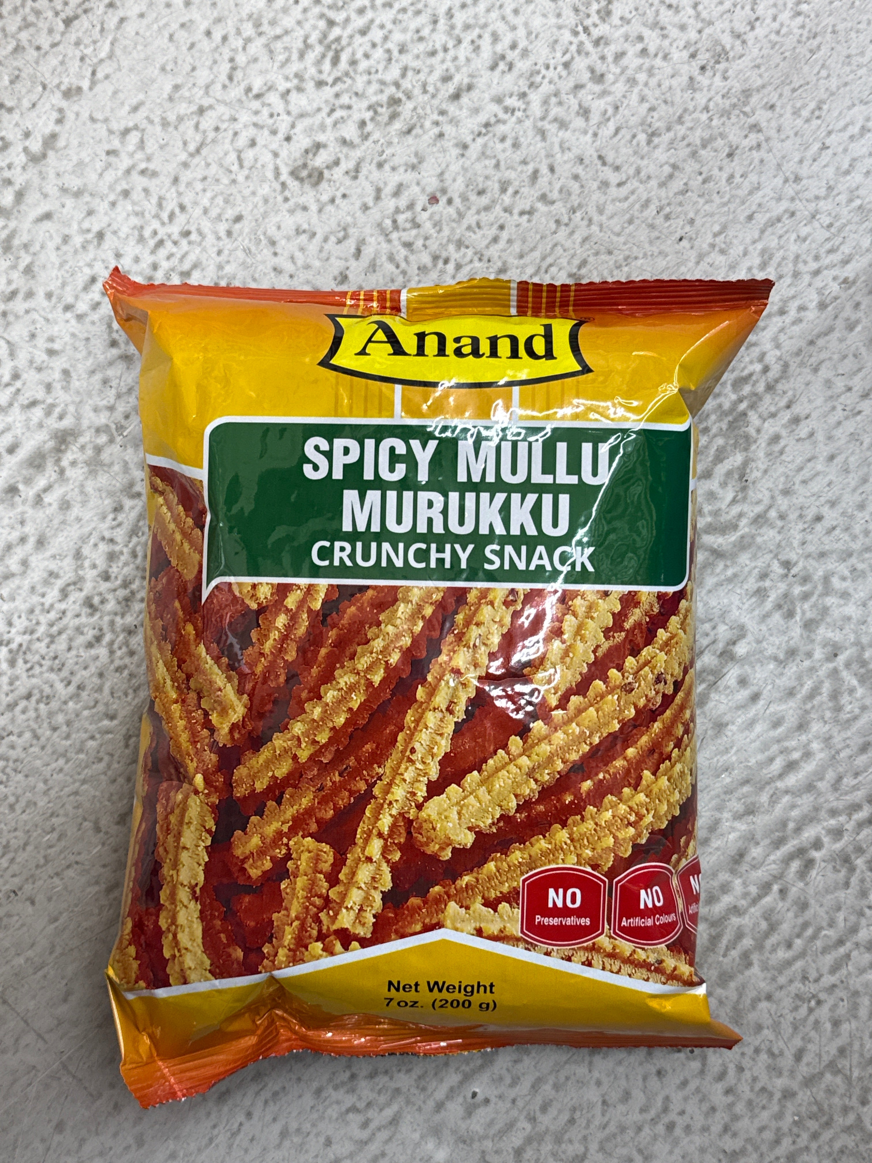 Anand Spicy Mullu Murukku (crunchy snack)