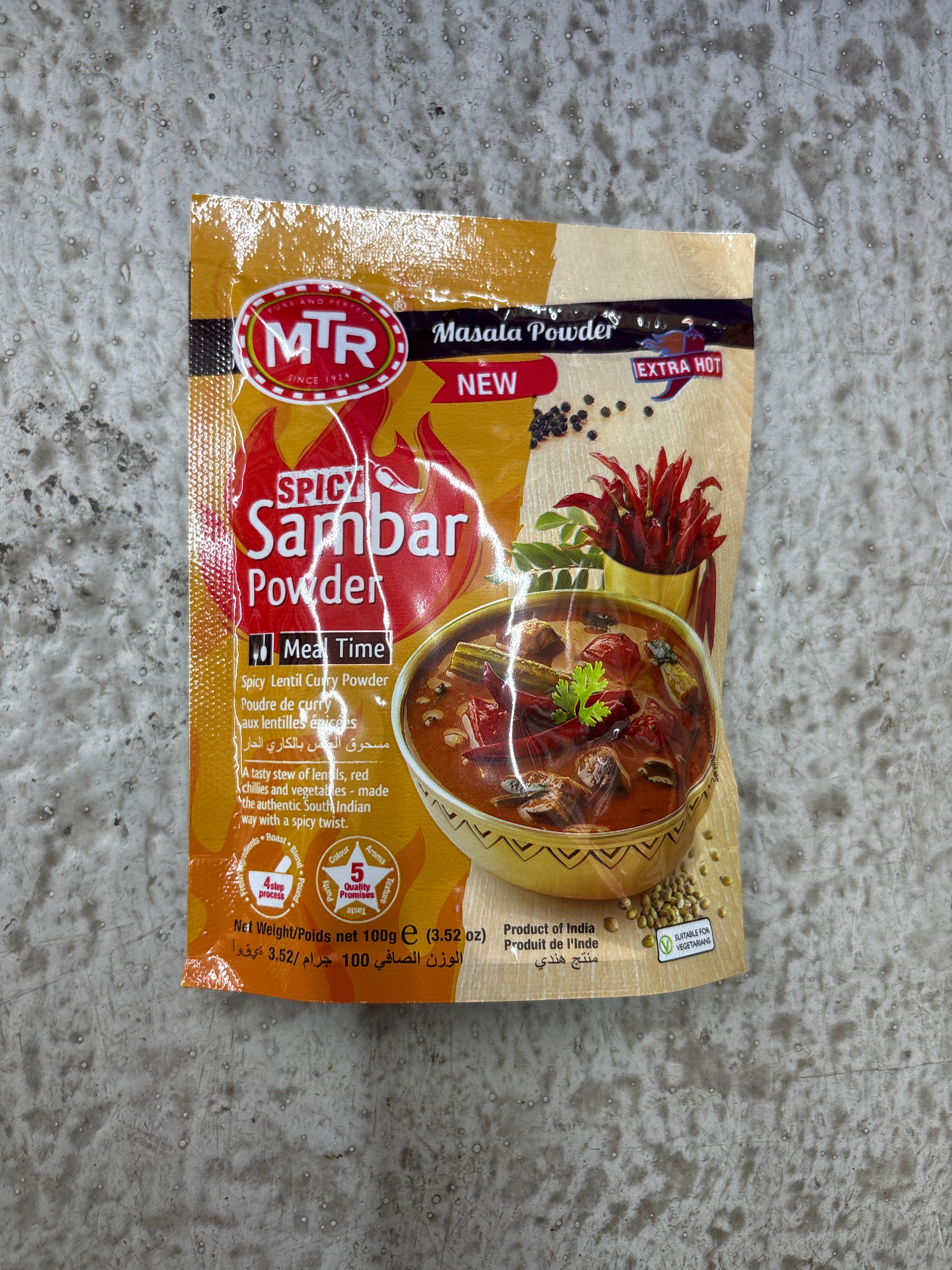 MTR spicy sambar masala
