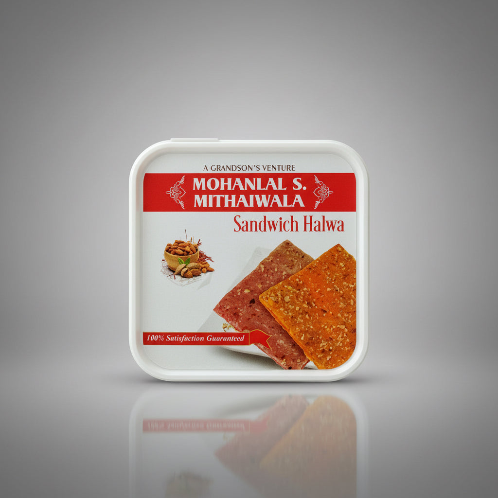 Mohanlal Sandwich Halwa