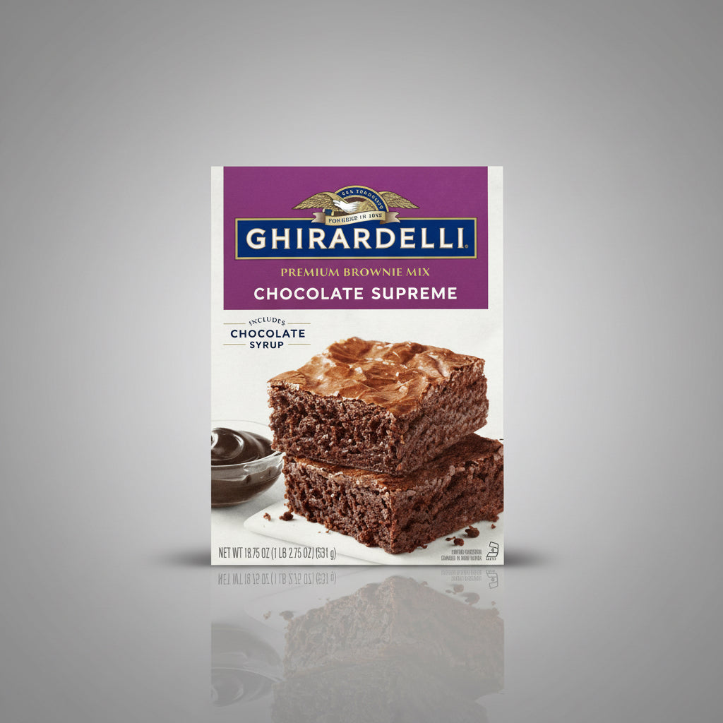 Ghirardelli premium brownie mix
