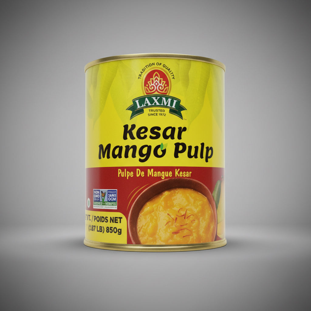 Laxmi kesar mango pulp