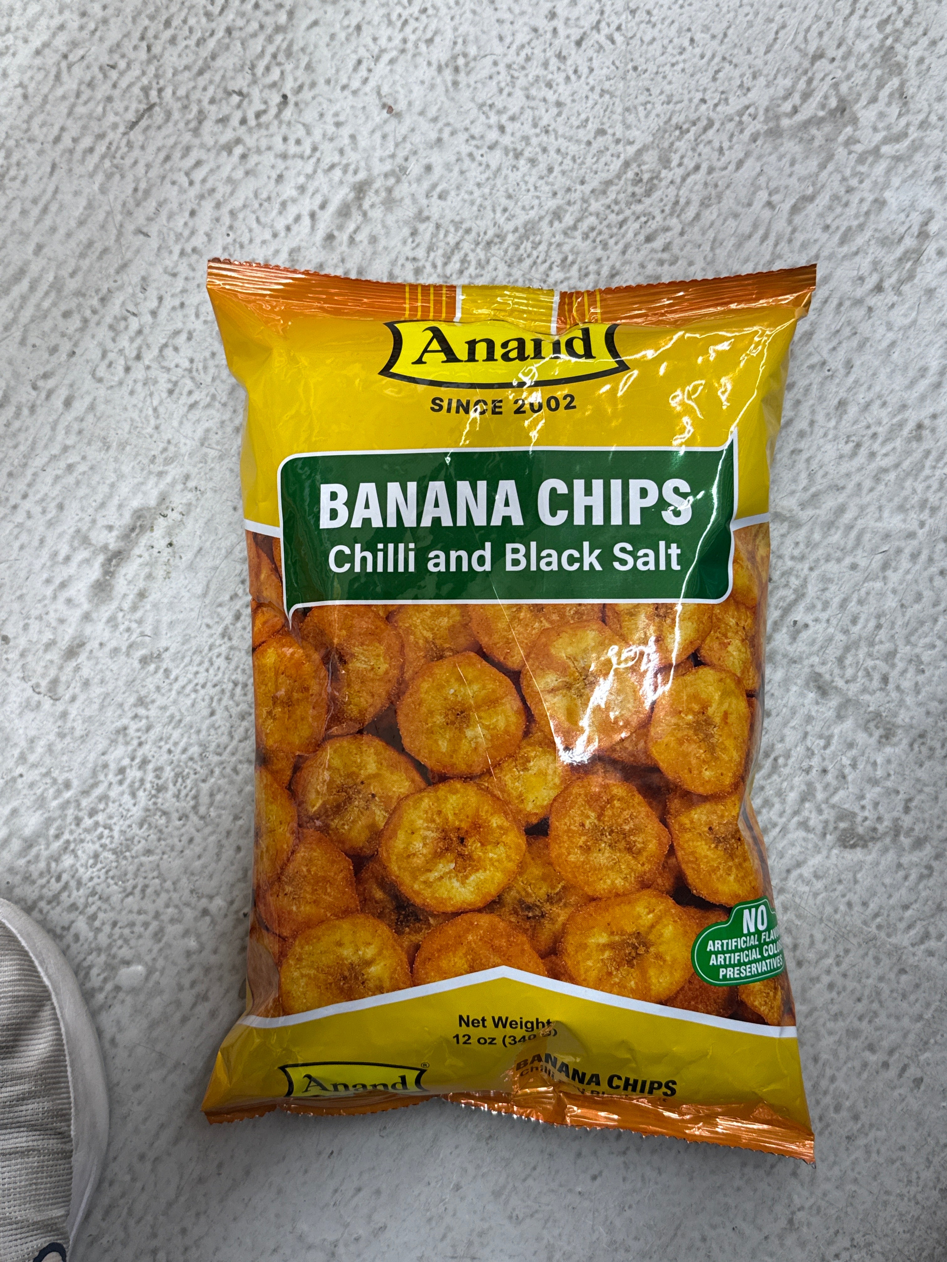 Anand Banana Chips (Chilli and Black Salt)