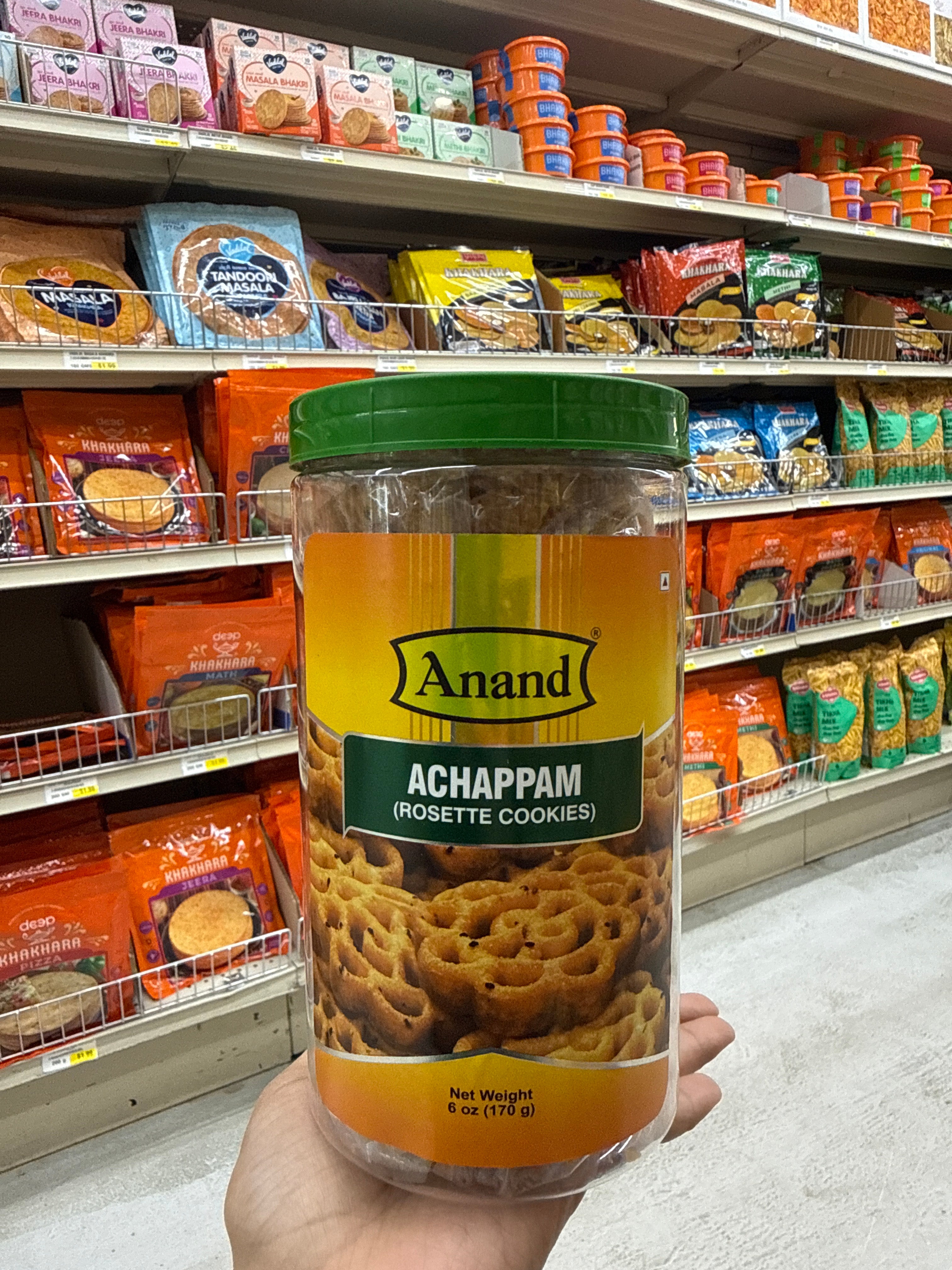Anand Achappam (Rosette Cookies)