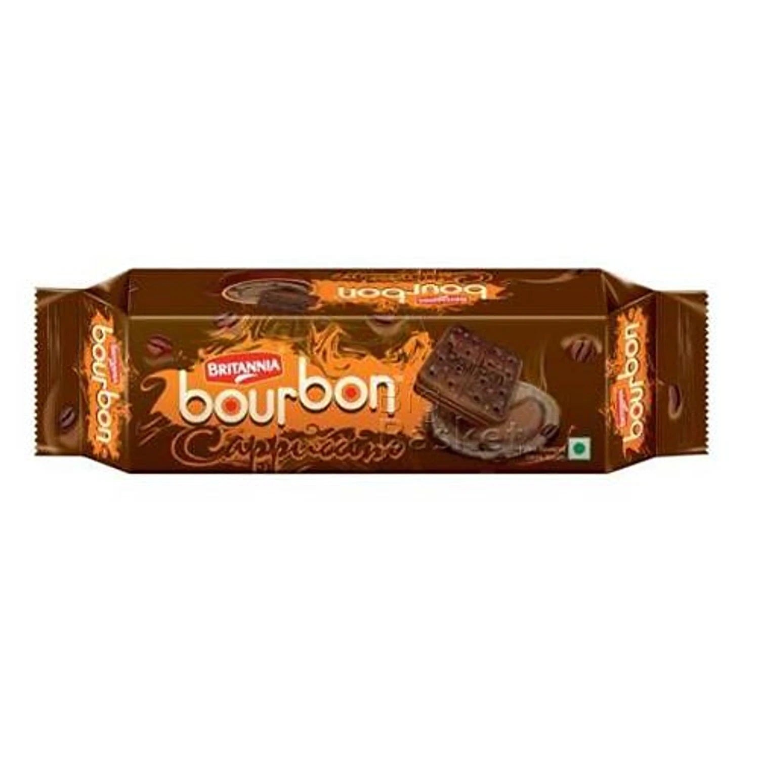Britannia bourbon (cappuccino flavoured biscuits)