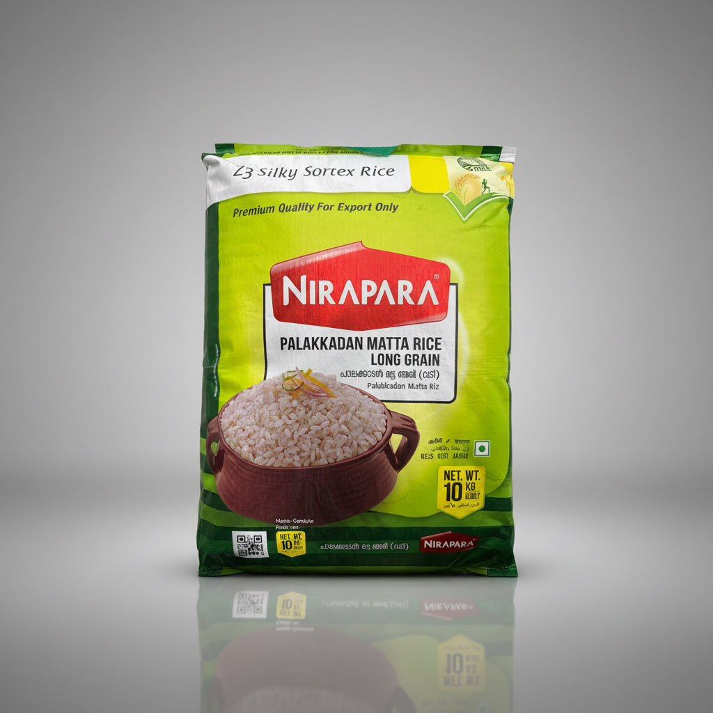 NIRAPARA PALAKKADAN MATTA RICE LONG GRAIN