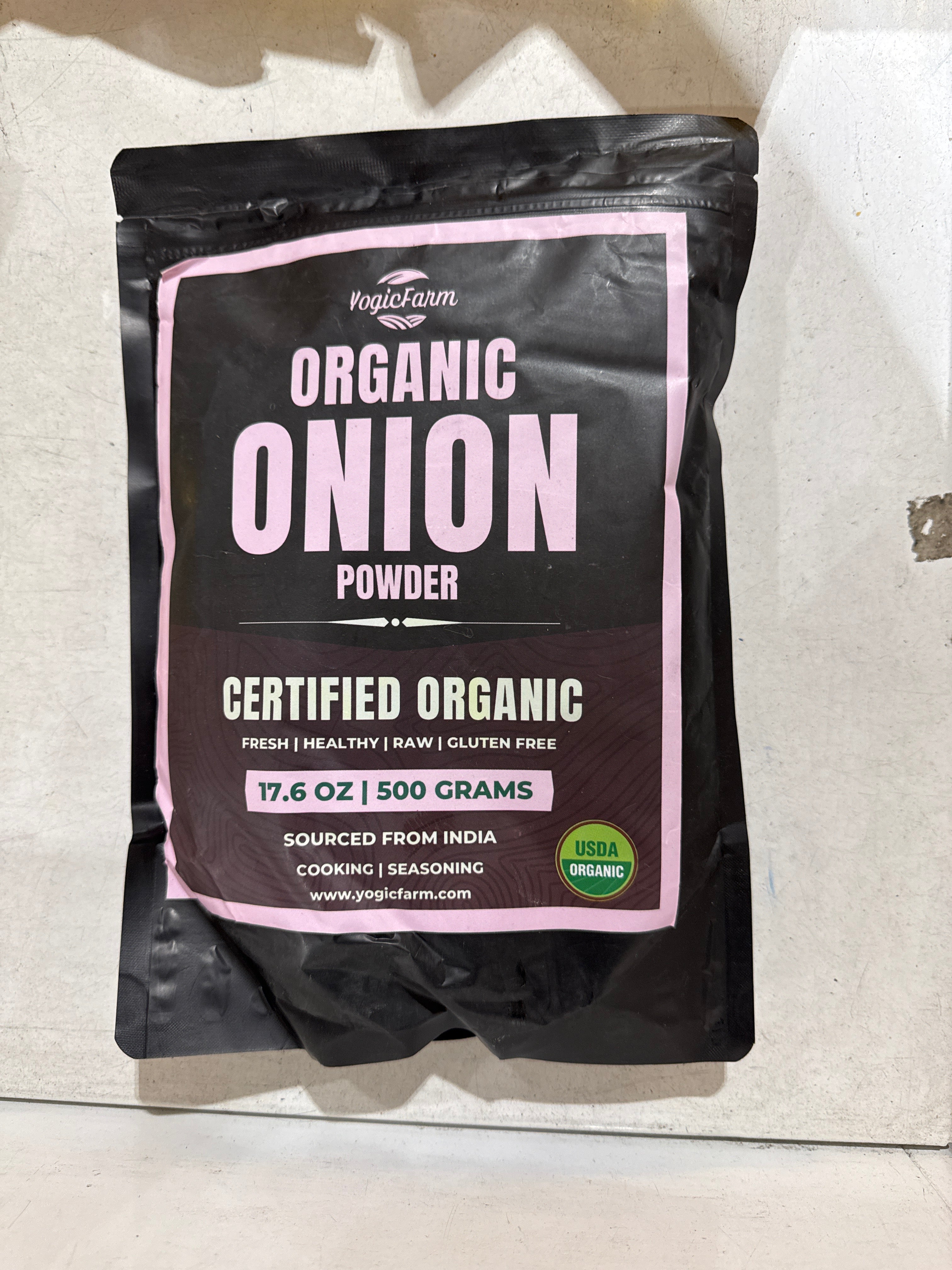 Yogic Farm Organic Onion Powder