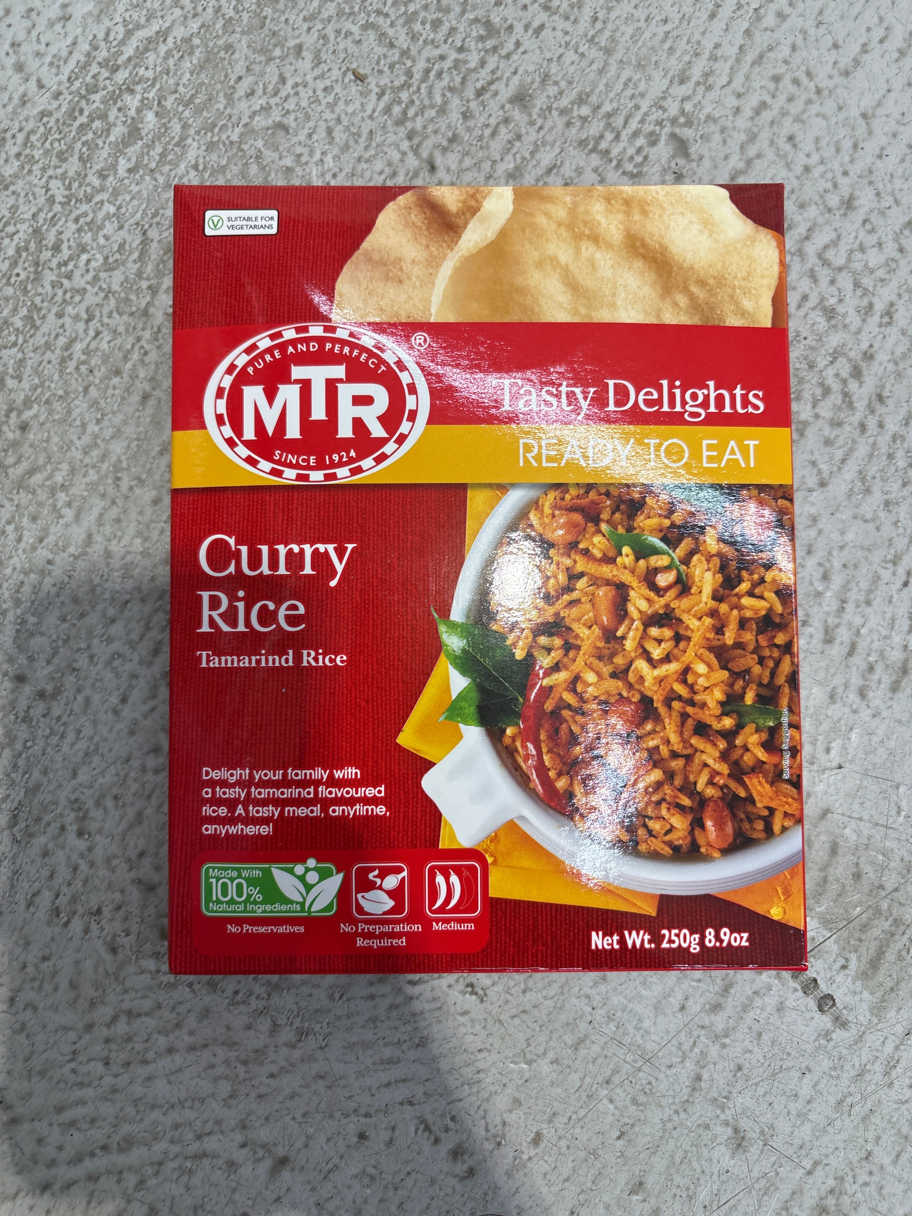 MTR curry rice