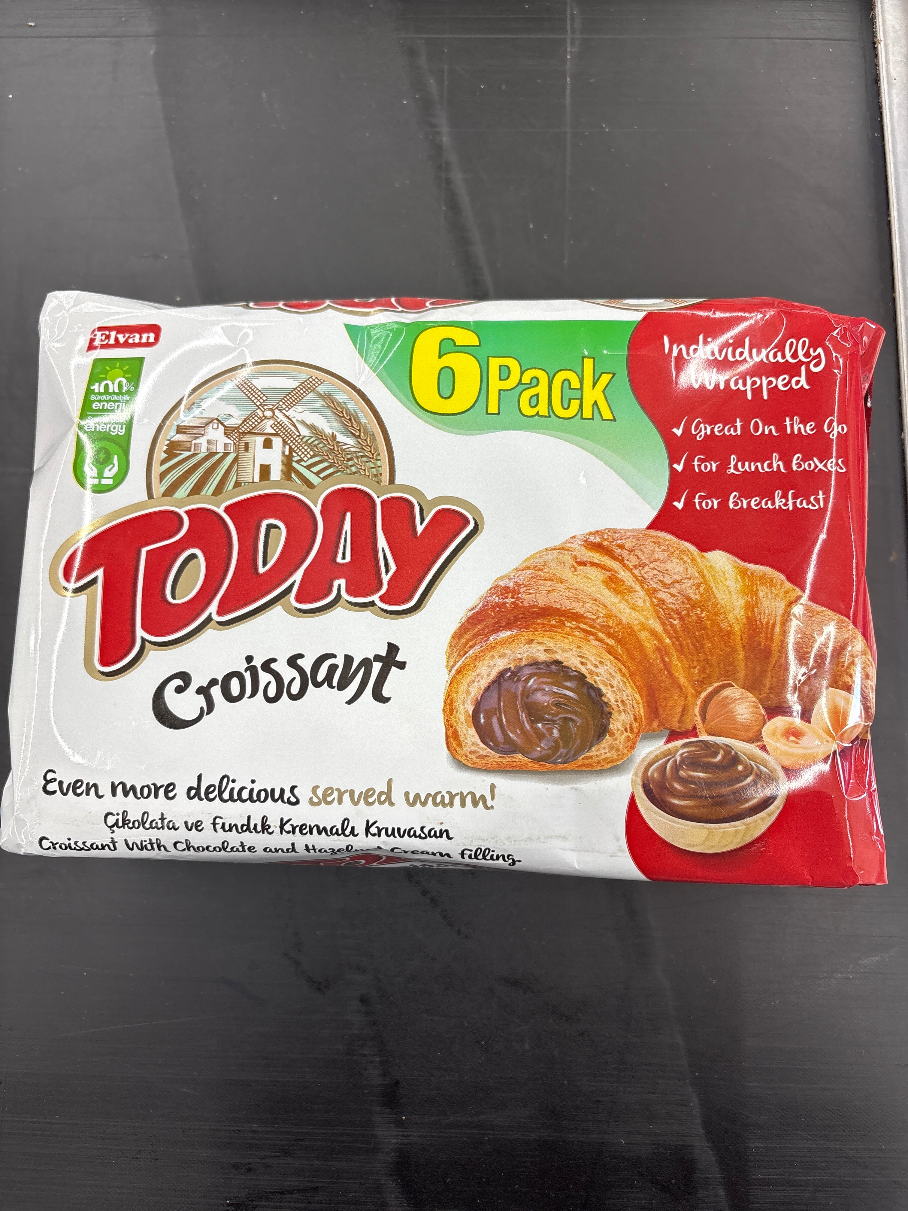 Elvan today croissant chocolate
