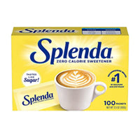 Splenda zero calorie sweetener 100 Pkts