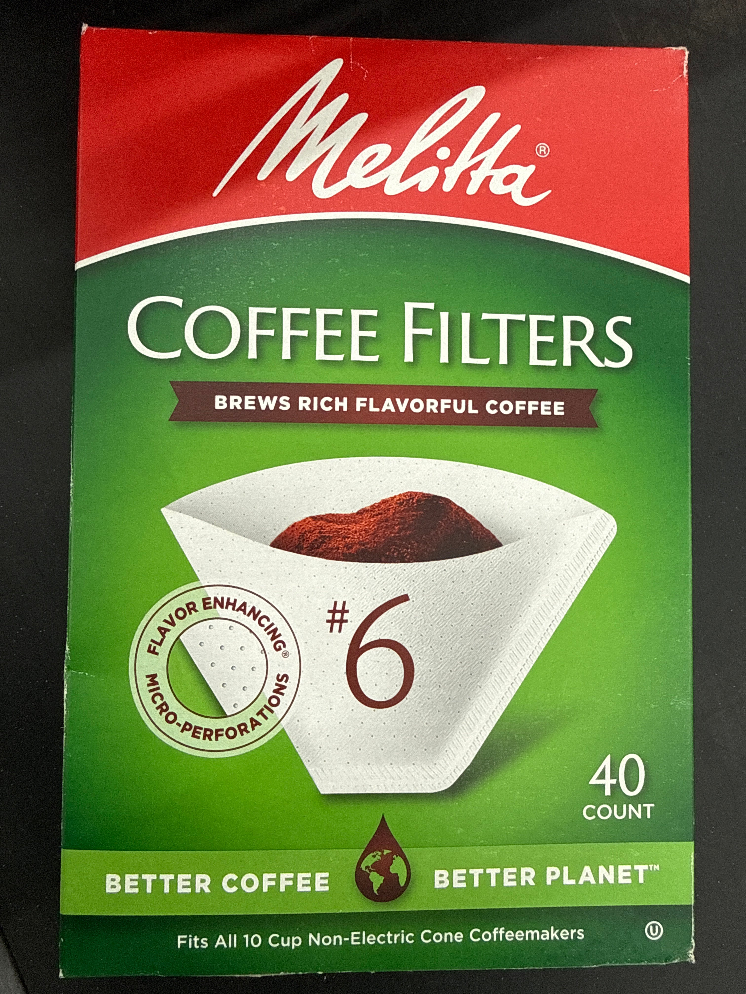 Melitha coffee filters