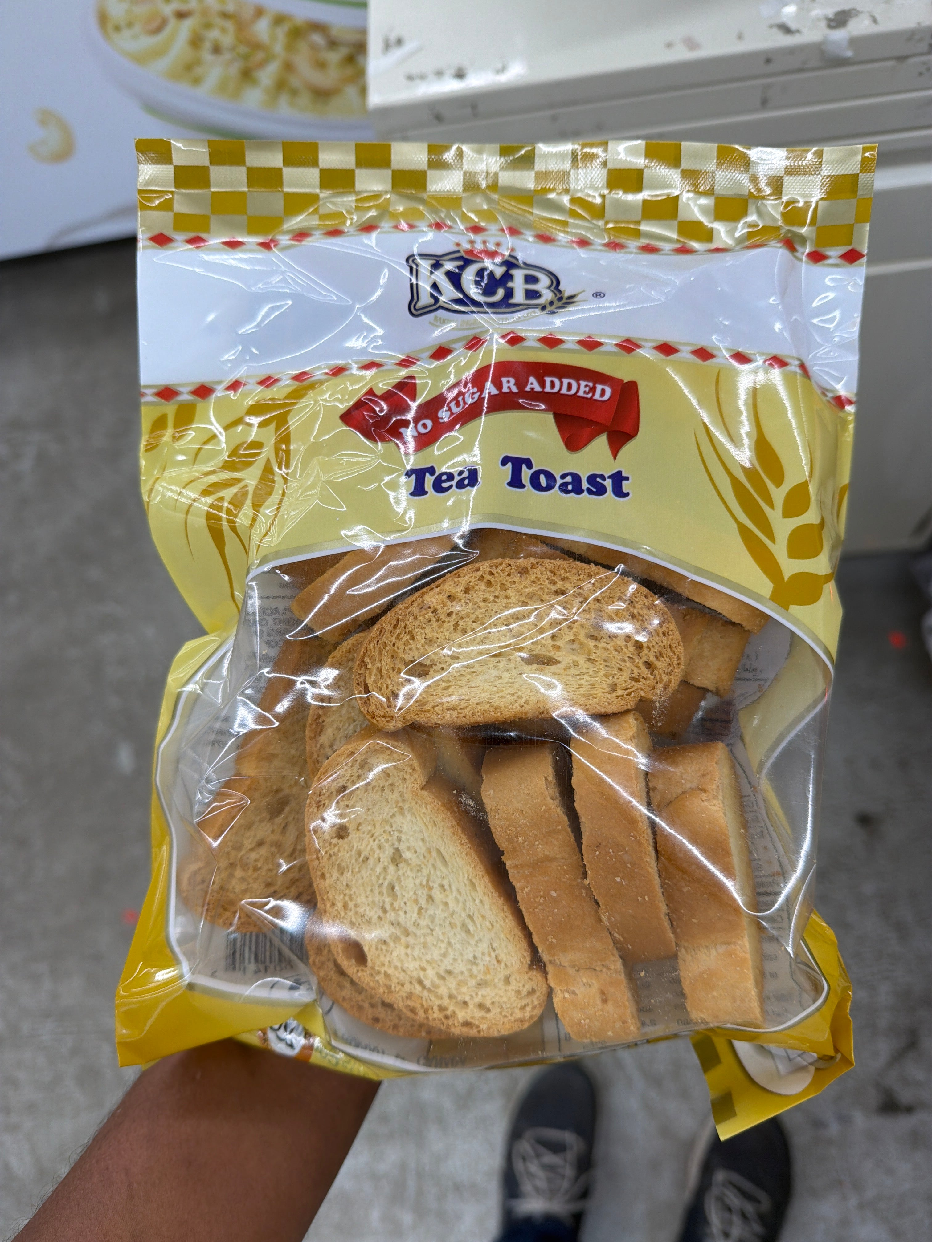 KCB sugarfree Tea toast