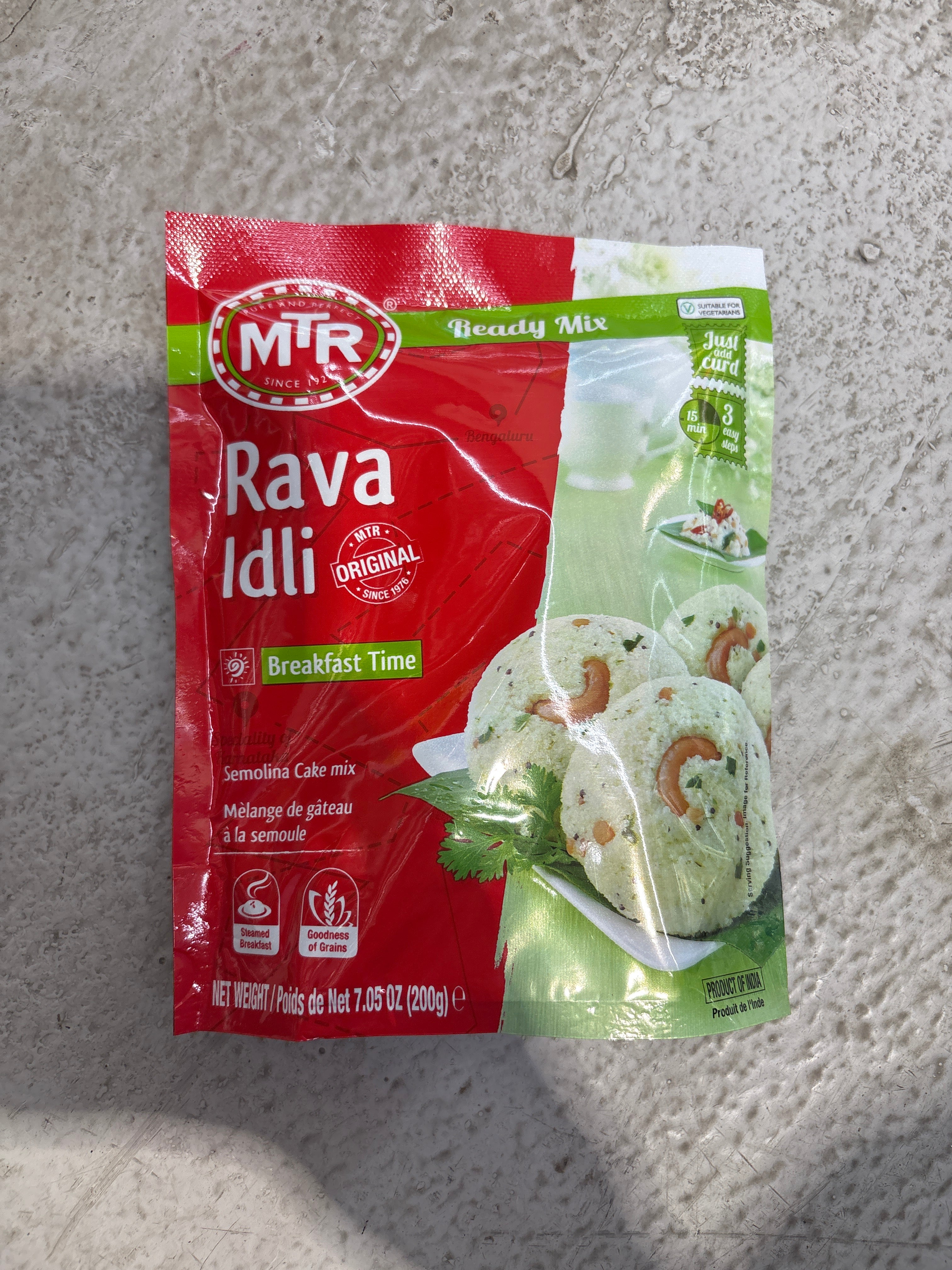 MTR Rava idli