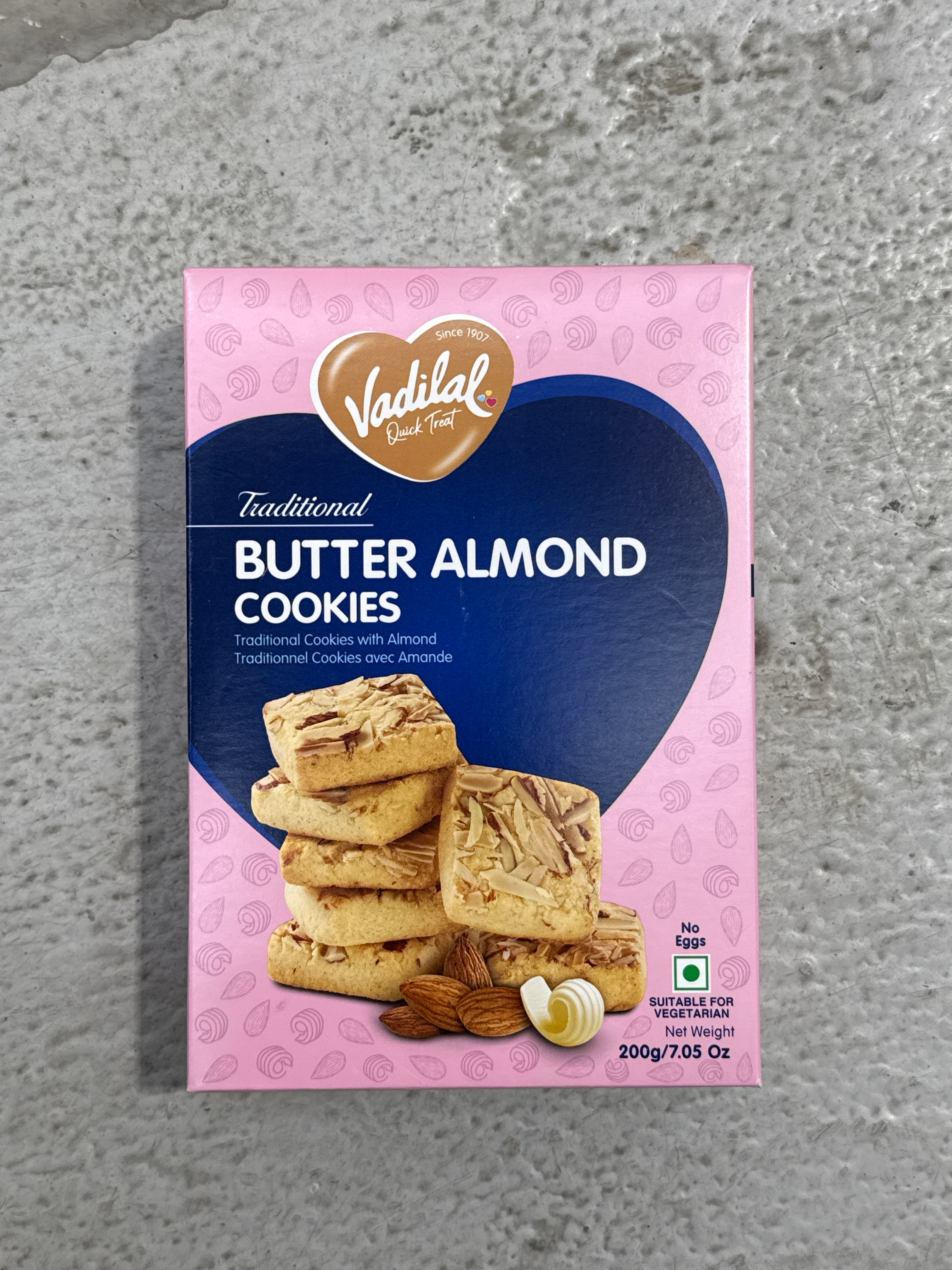 Vadilal Butter Almond cookies
