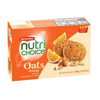 Britannia Nutri Choice Oats Orange Cookies
