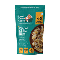 Sweet Karam Coffee Peanut Chikki Bites