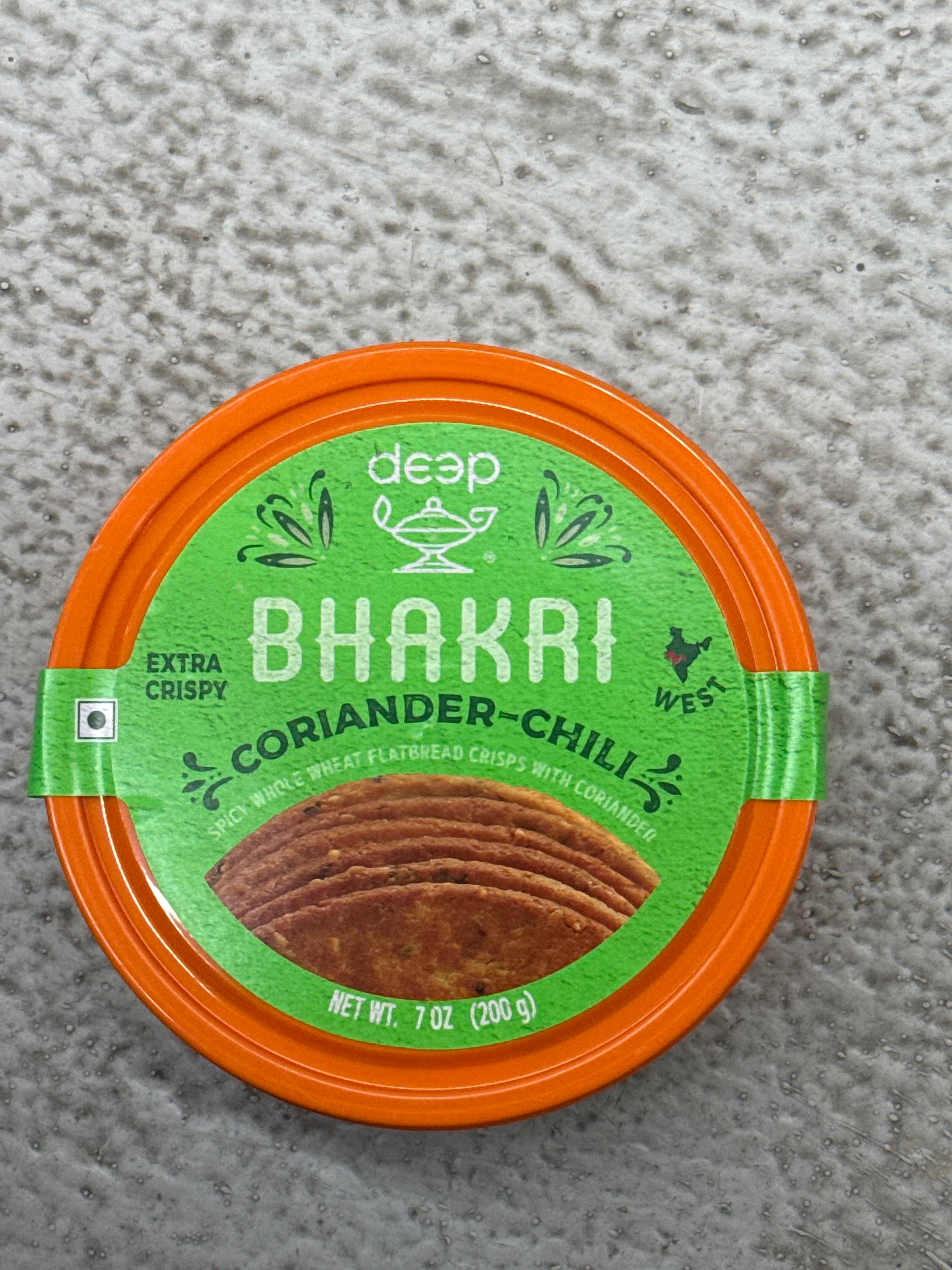 Deep Coriander Chili Bhakri