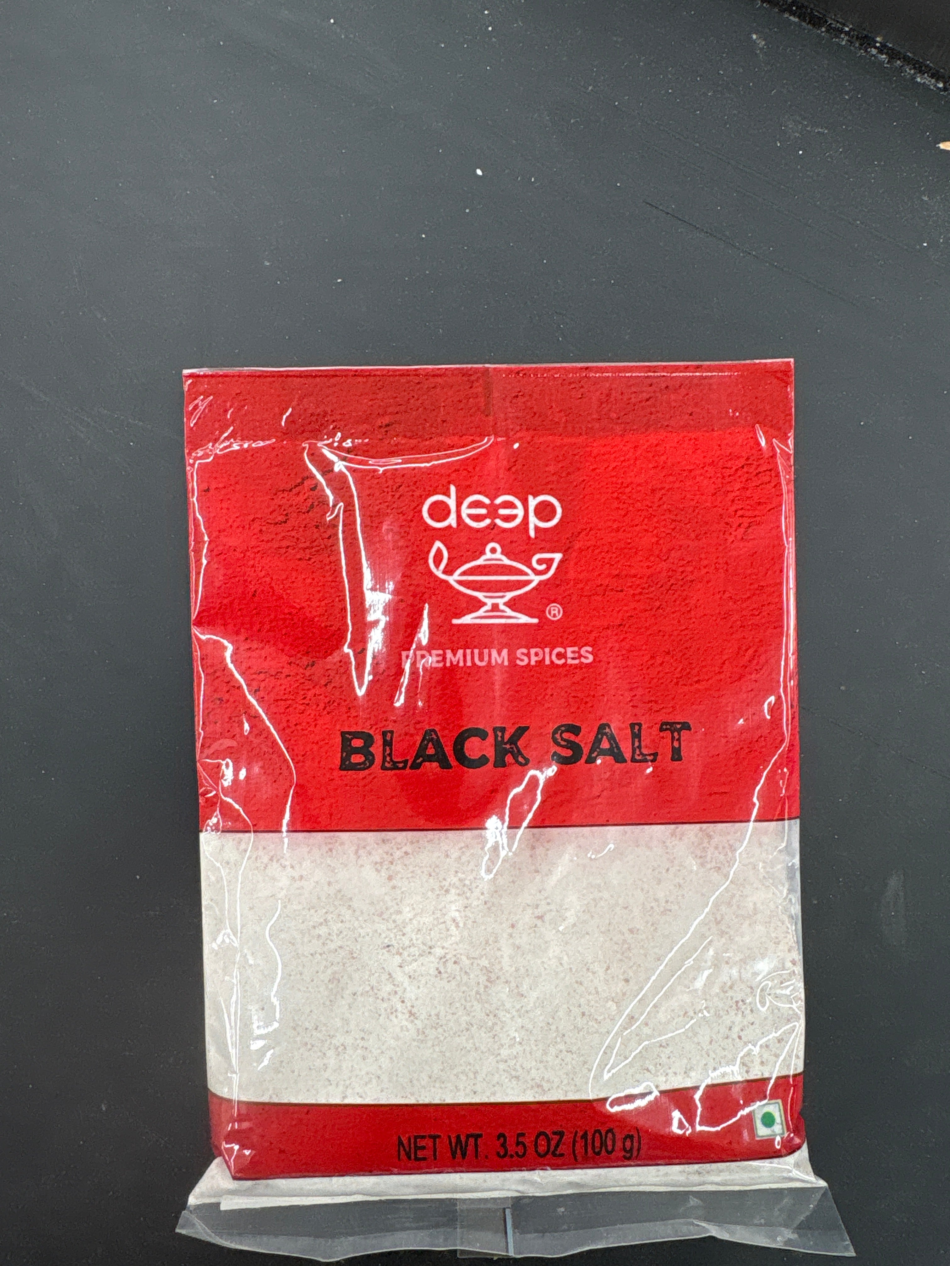 Deep black salt