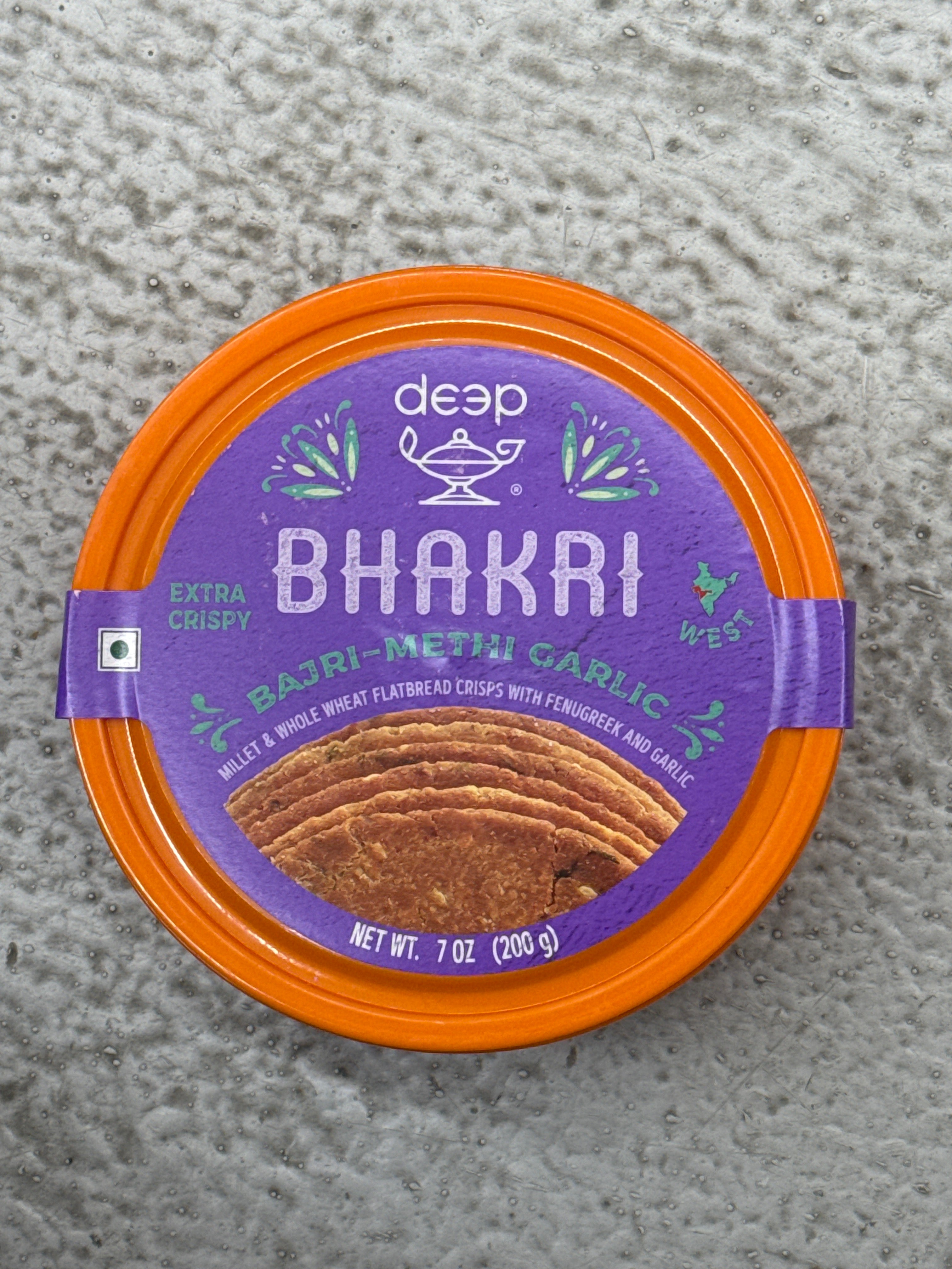Deep Bajri-Methi Garlic Bhakri