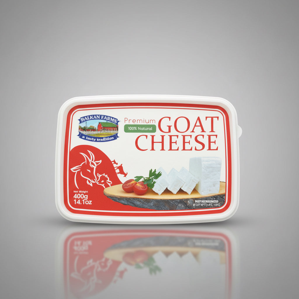 Balkan farms goat cheese