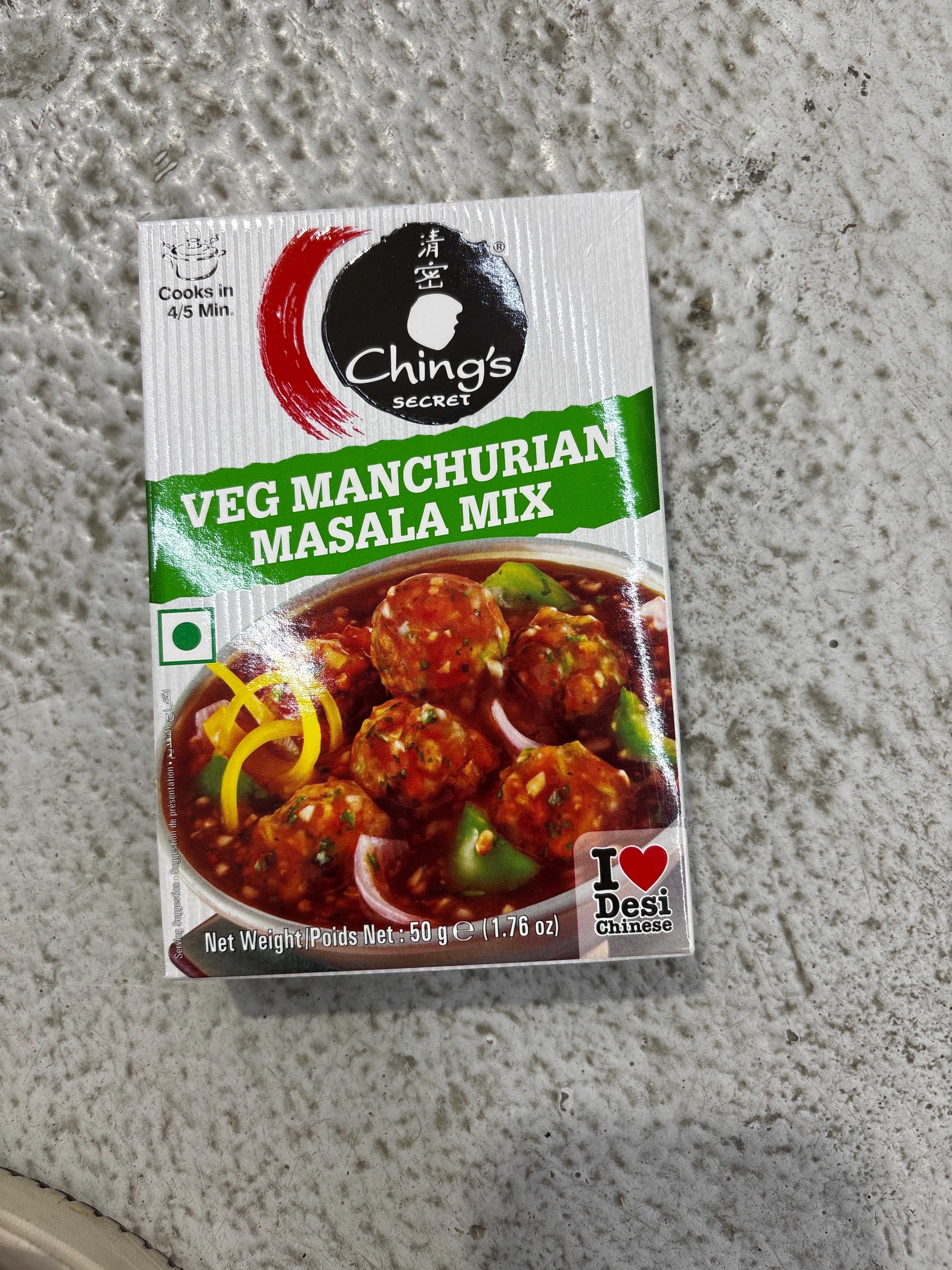 Chings veg manchurian masala mix