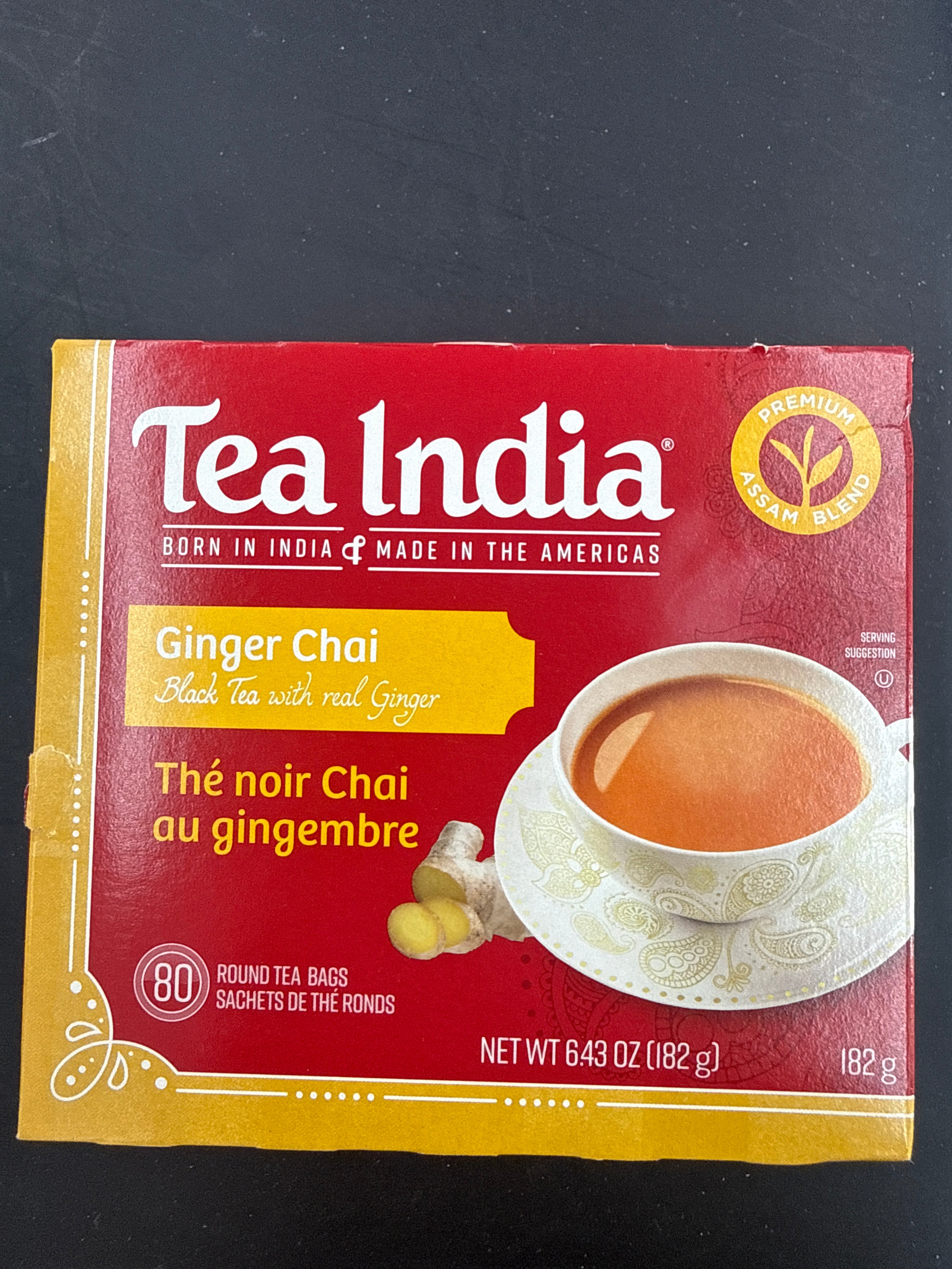 Tea India Ginger Chai