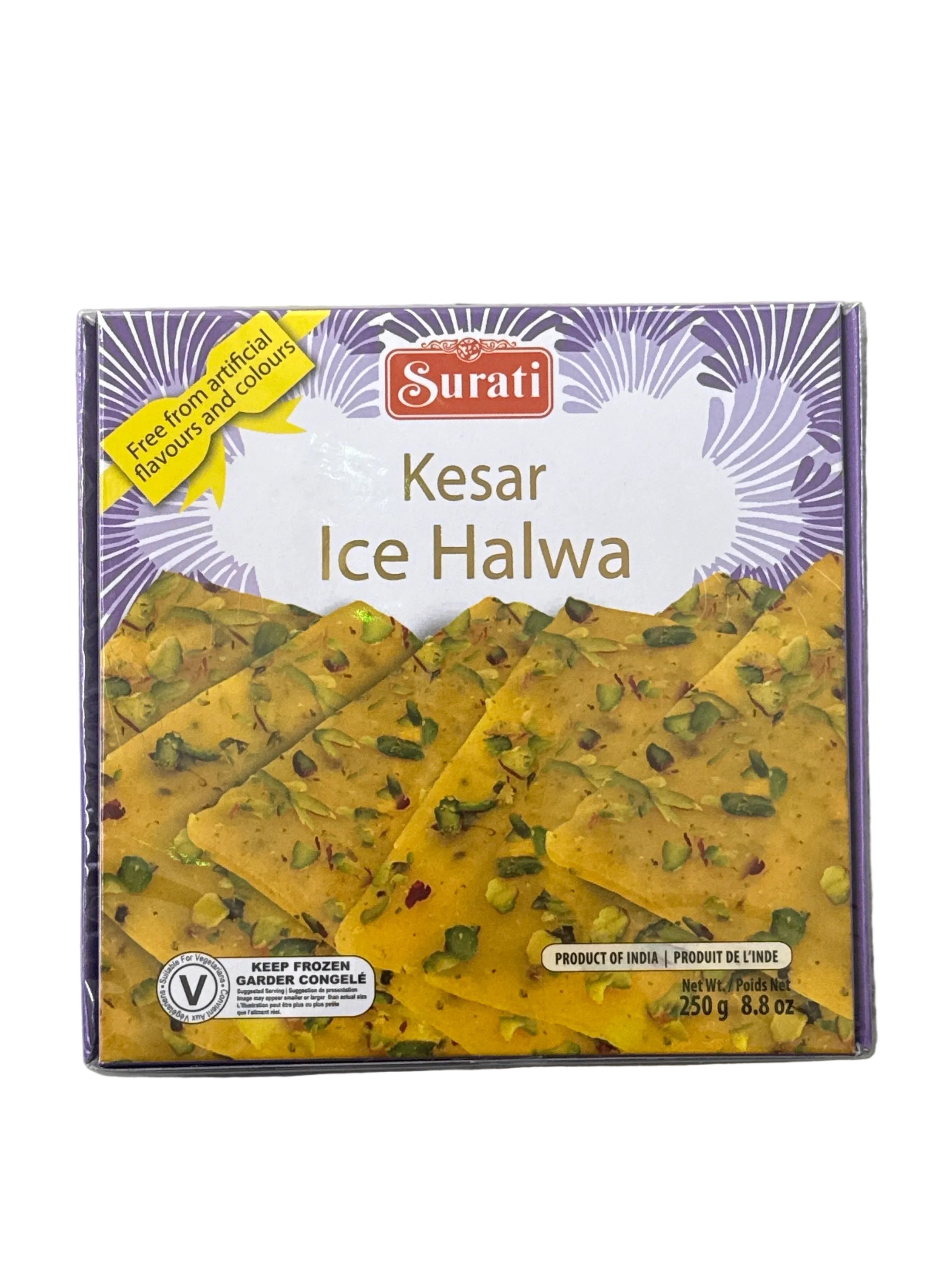 Surati Kesar Ice Halwa