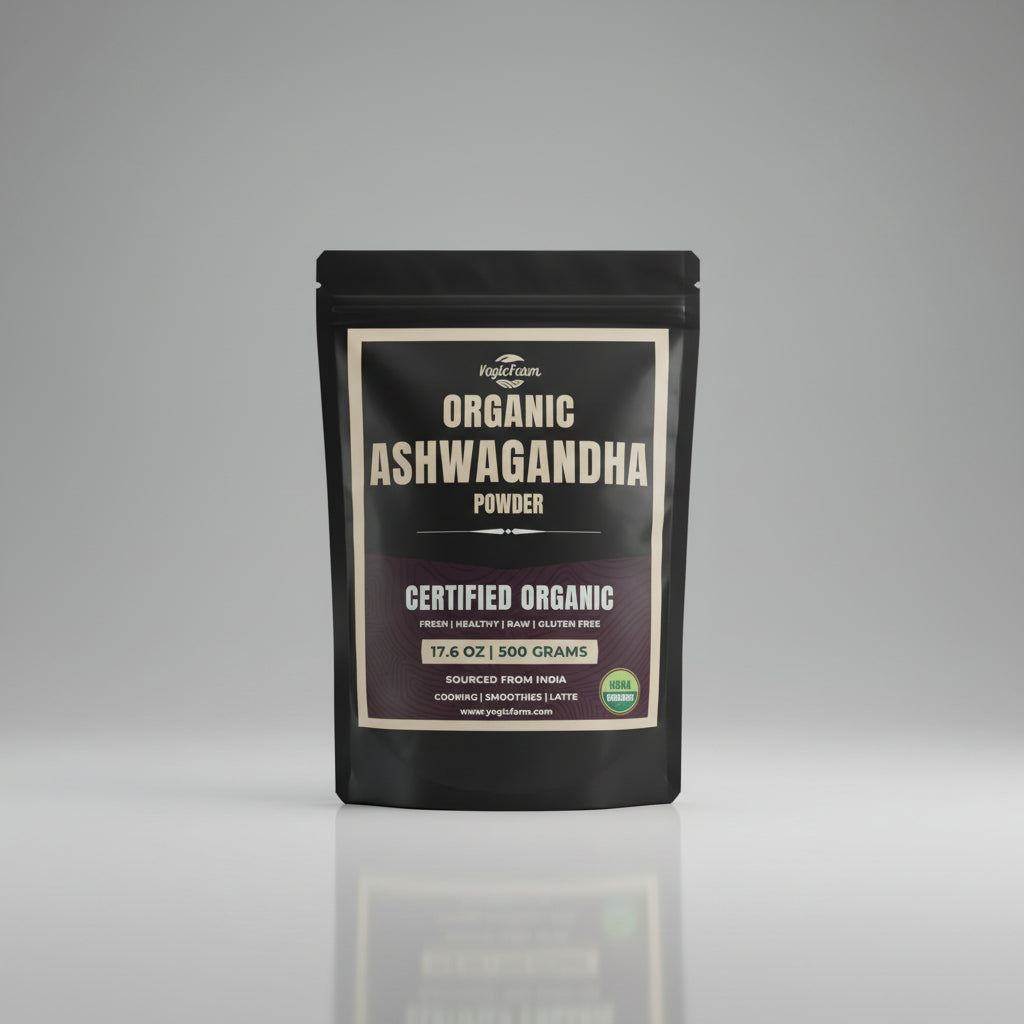 Yogic Farms Organic Ashwagandha Powder