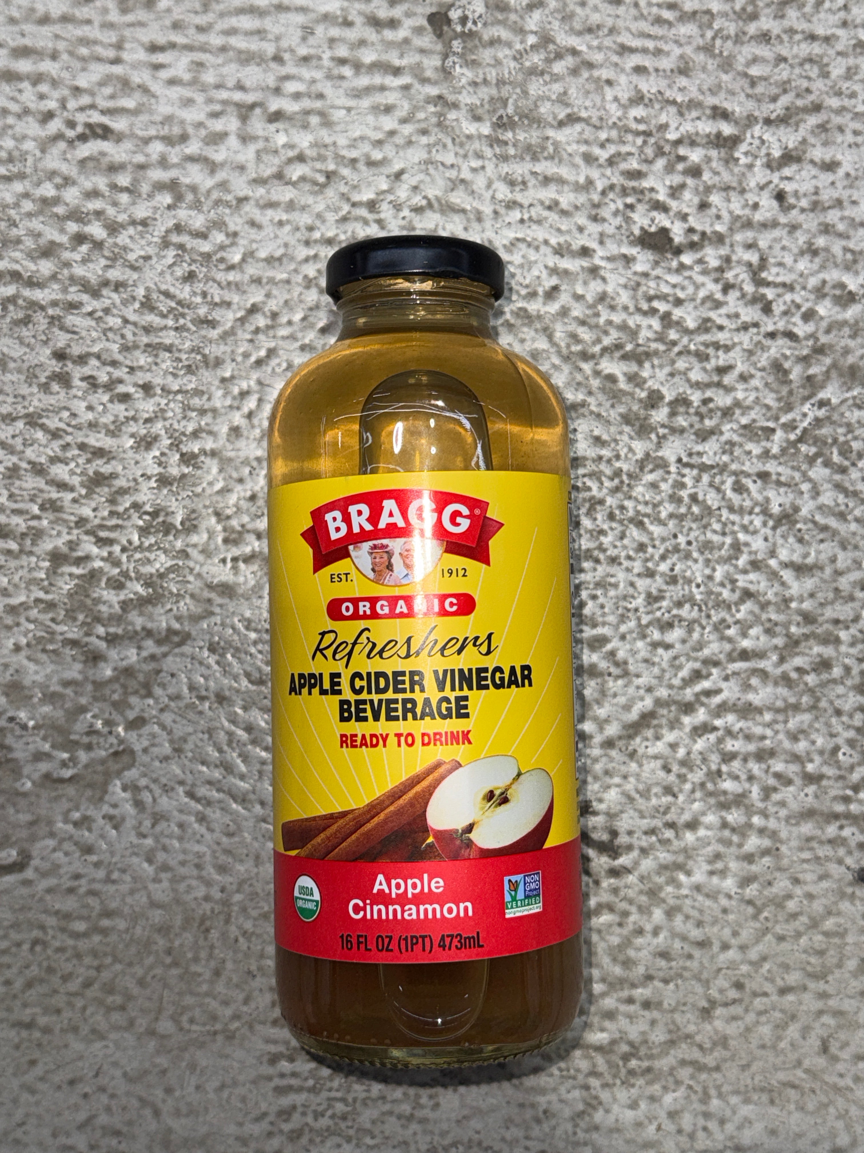 BRAGG ORGANIC APPLE CIDER VINEGAR (Apple Cinnamon)