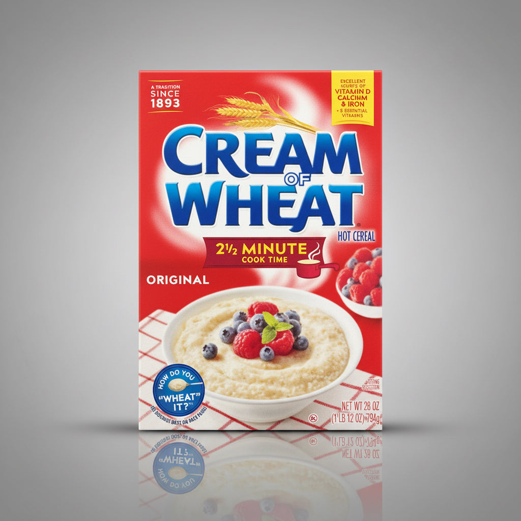 Cream of wheat cereal 2 min cook