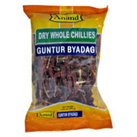 Anand guntur byadagi dry chillies