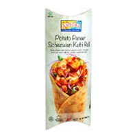 Ashoka potato paneer schezwan kathi roll