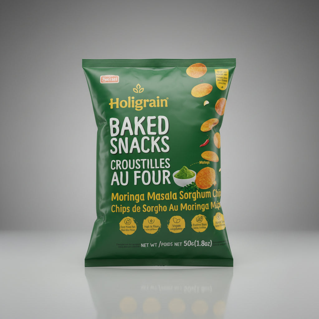 Surati Holigrain Moringa Masala Sorghum Chips