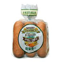 Bakery Whole wheat Hoagie Rolls