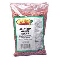 Bansi light red kidney beans